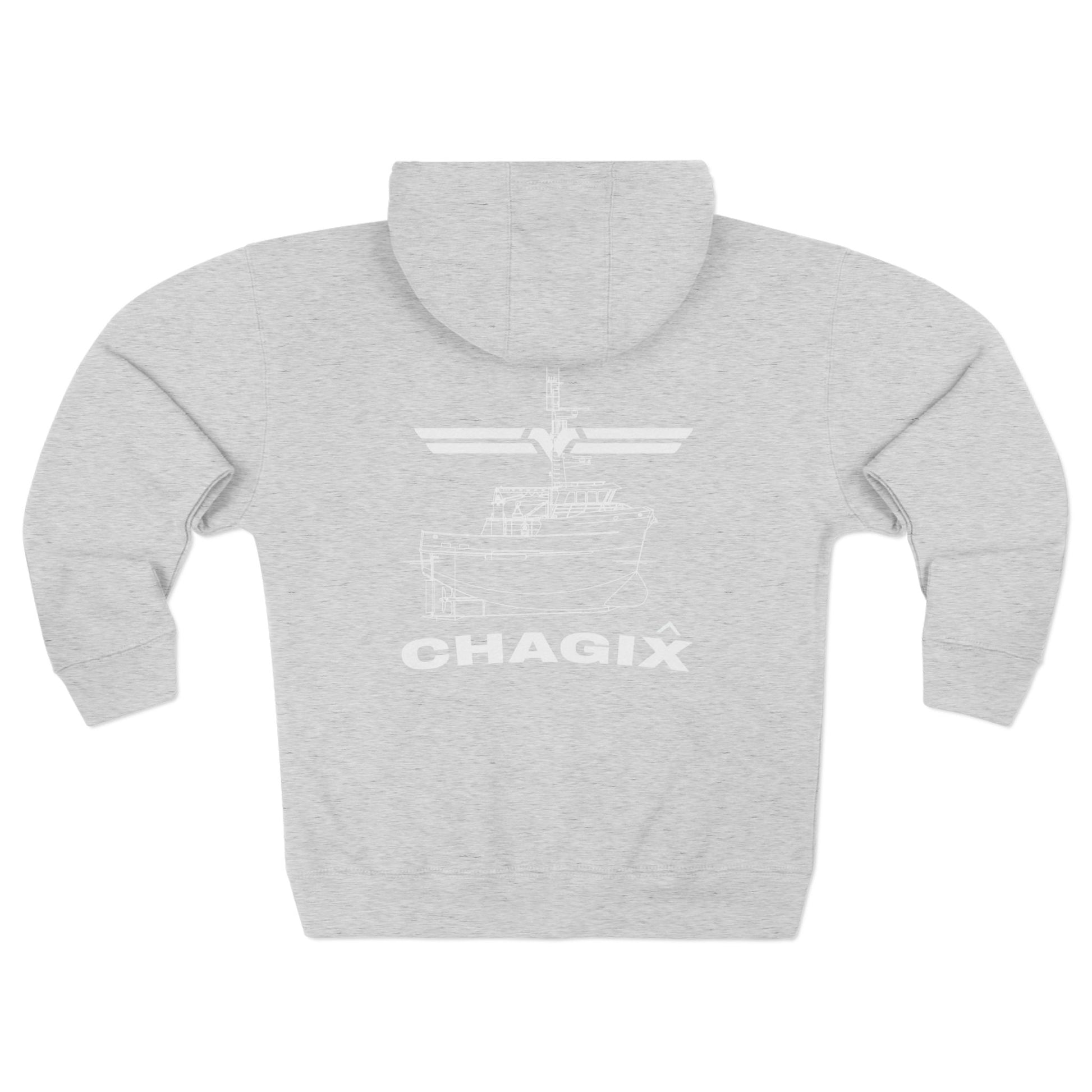 CBSFA/Blueprint back Unisex Zip Hoodie