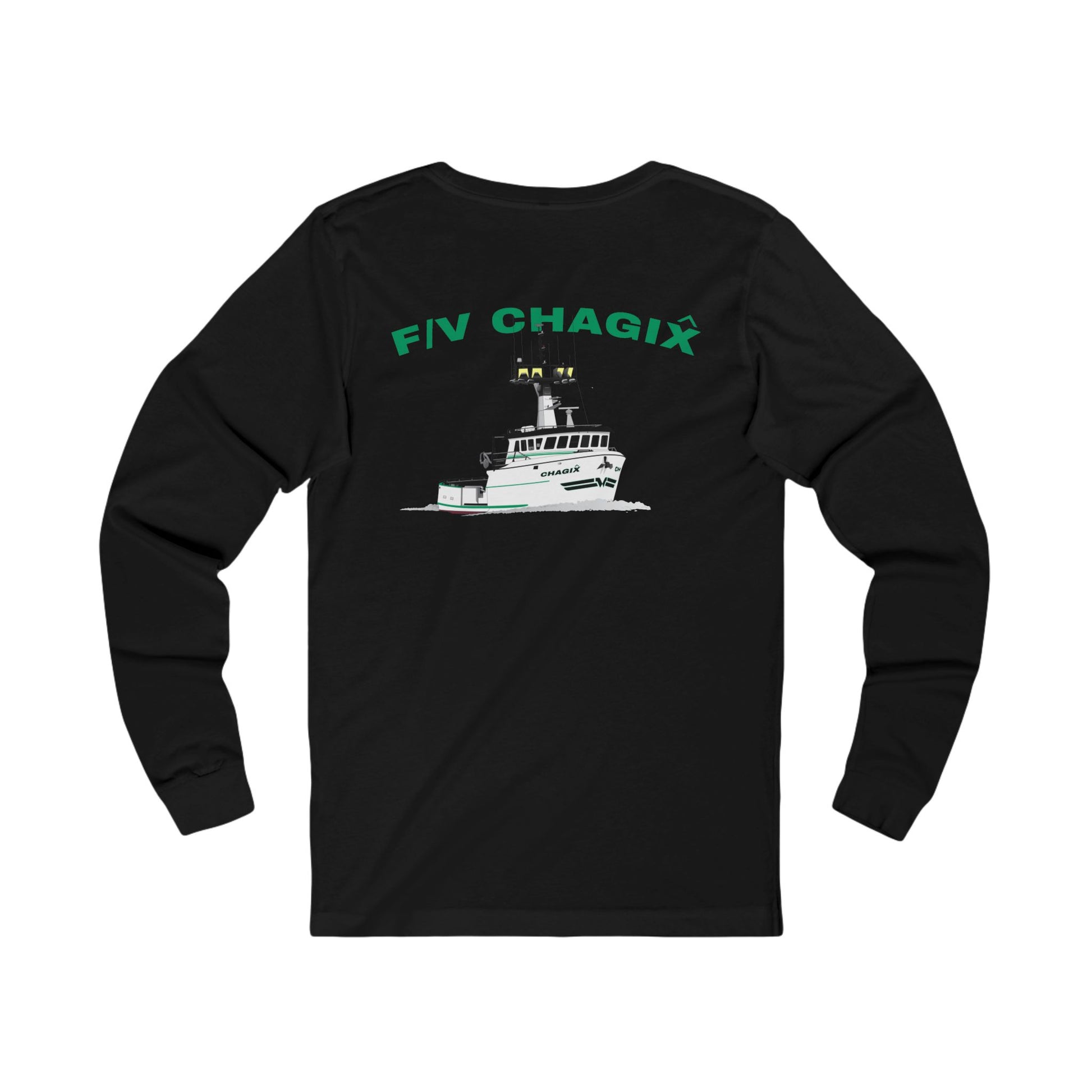 Chagix Boat Shirt Unisex Jersey Long Sleeve Tee CBFSA