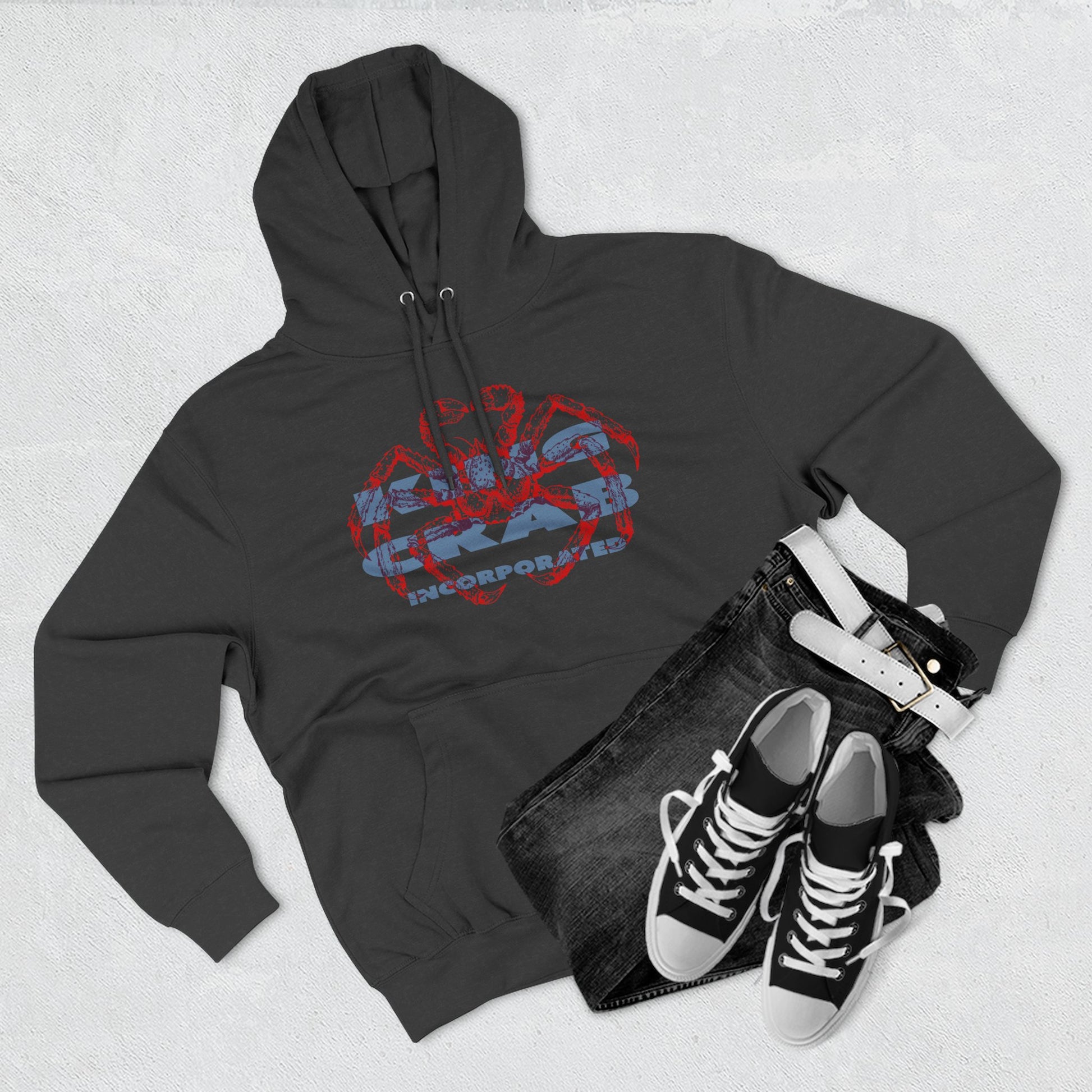 NS front/backThree-Panel Fleece Hoodie North Sea