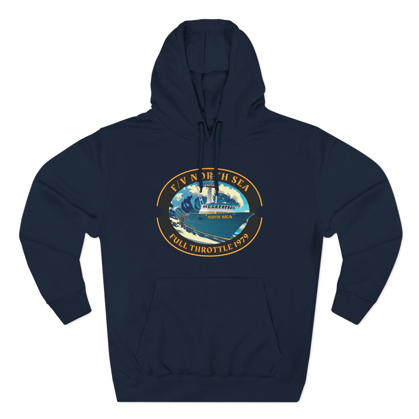 NS Full Throttle Three-Panel Fleece Hoodie