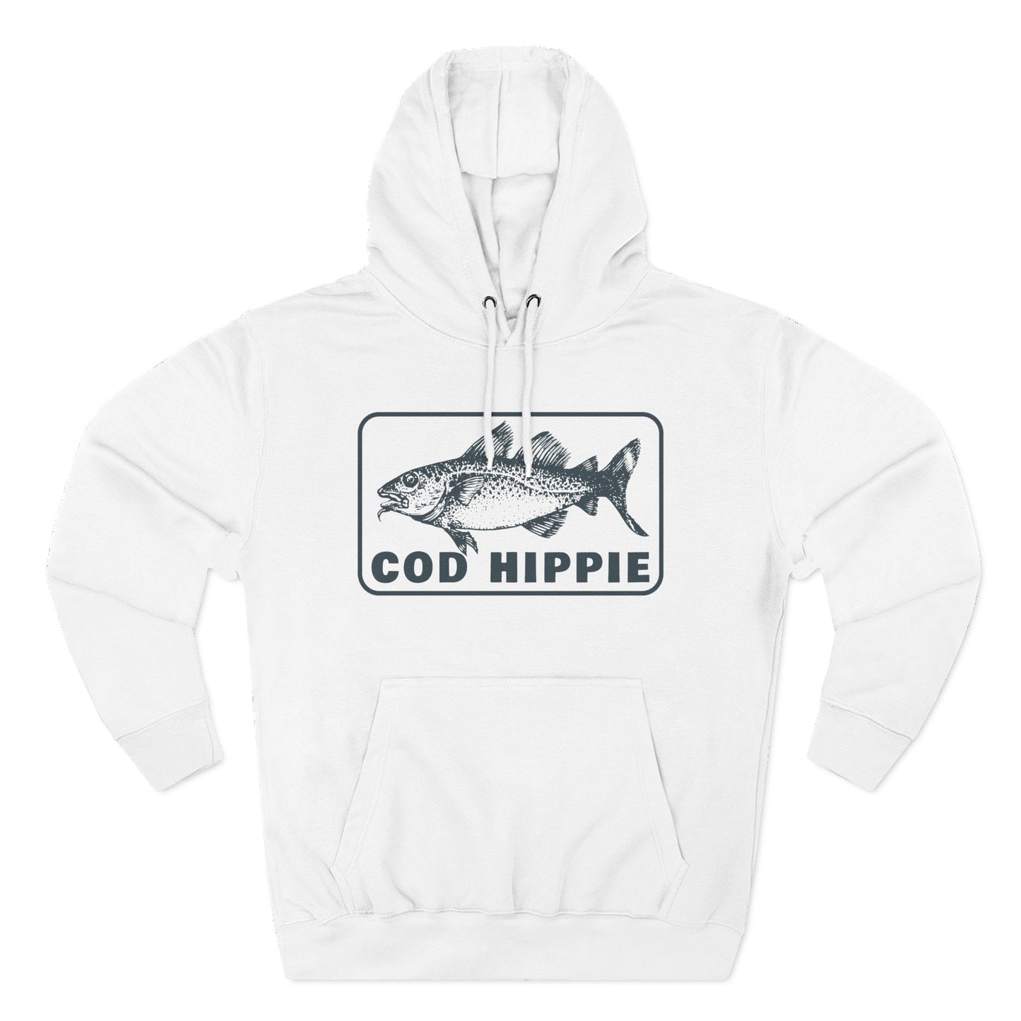 Cod Hippie Three-Panel Fleece Hoodie CBSFA