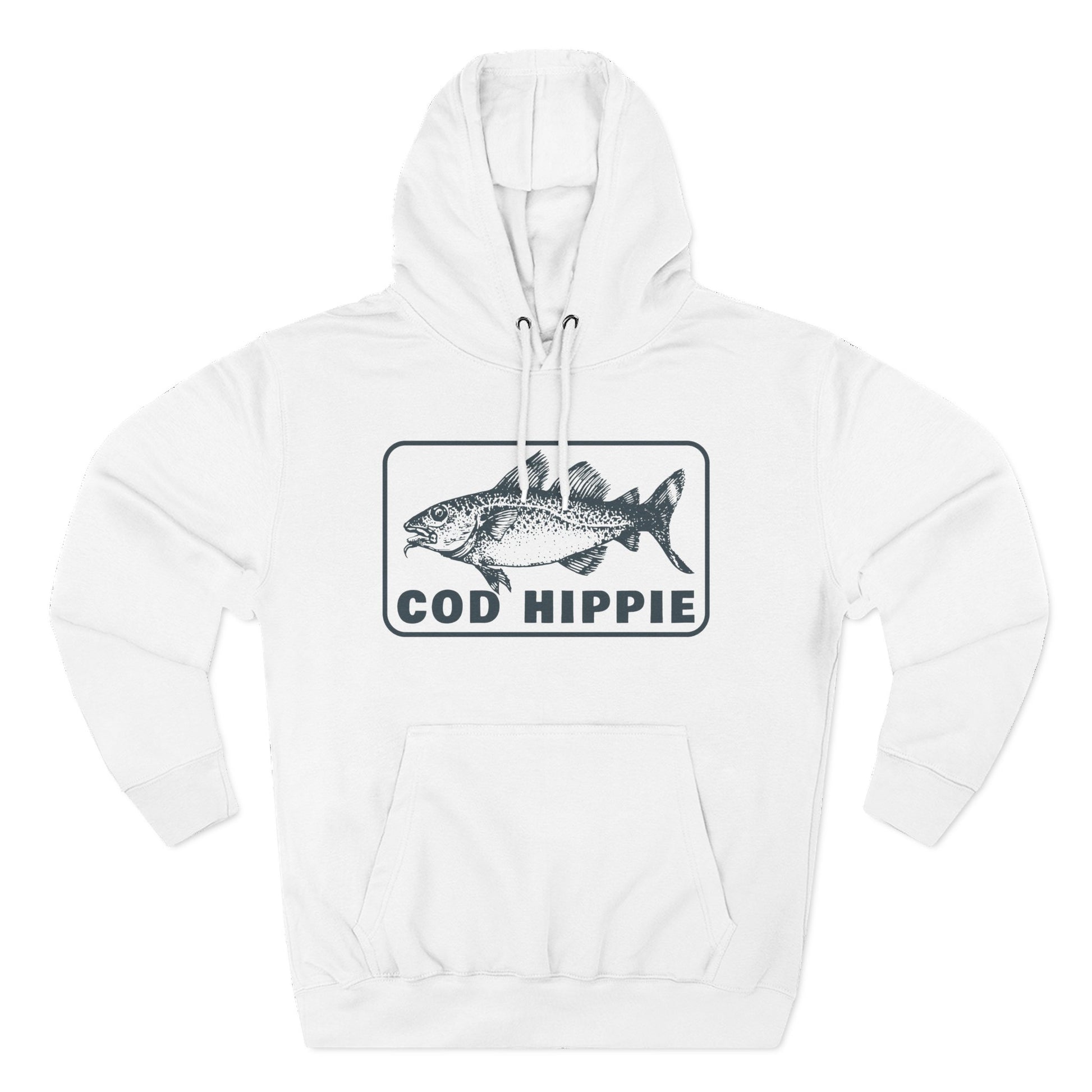 Cod Hippie Three-Panel Fleece Hoodie CBSFA