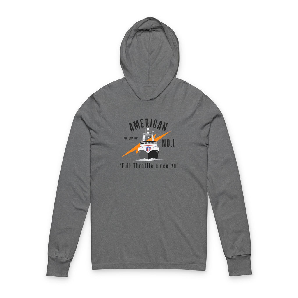 A1 lightweight hooded long Sleeve Tee