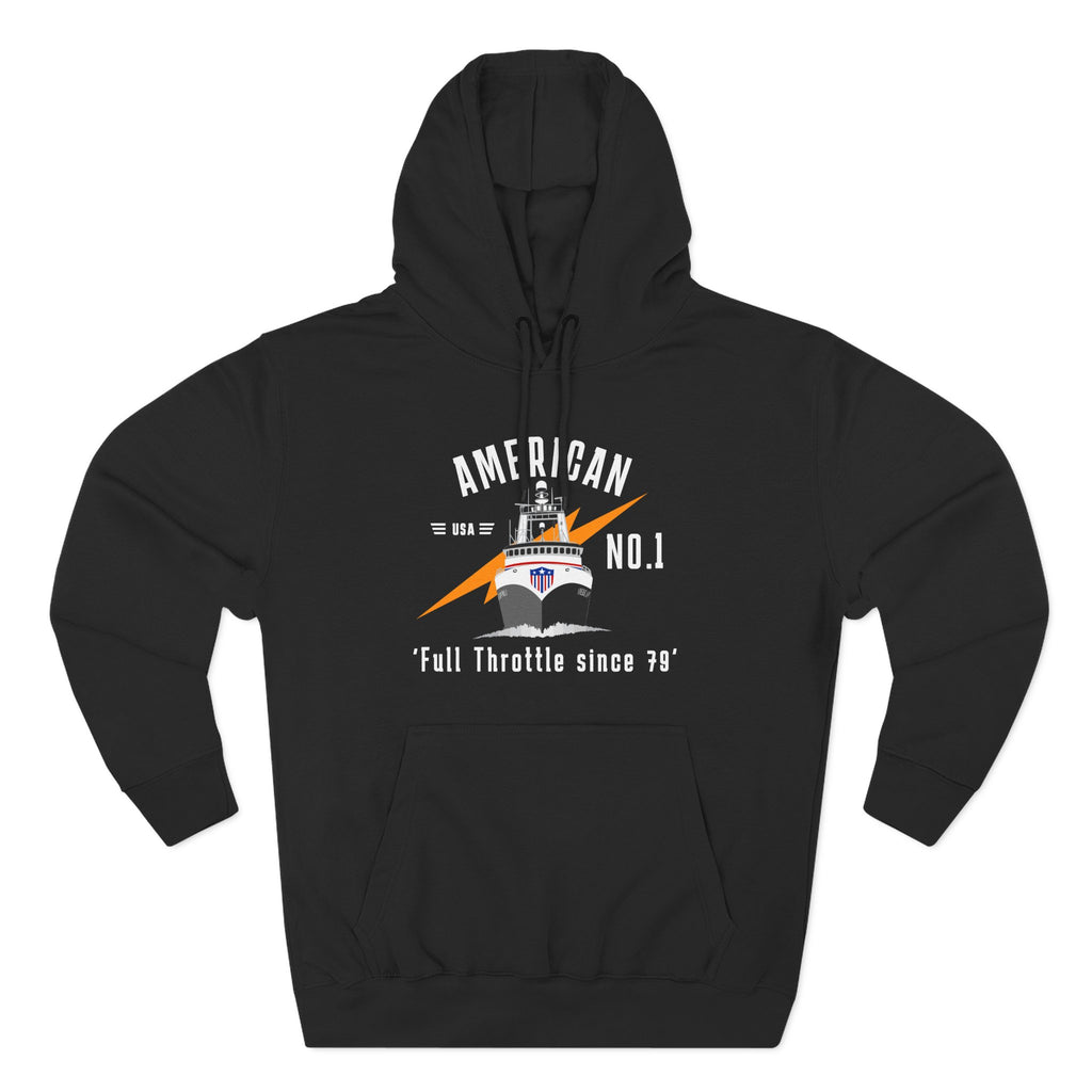 A1 Full Throttle Three-Panel Fleece Hoodie