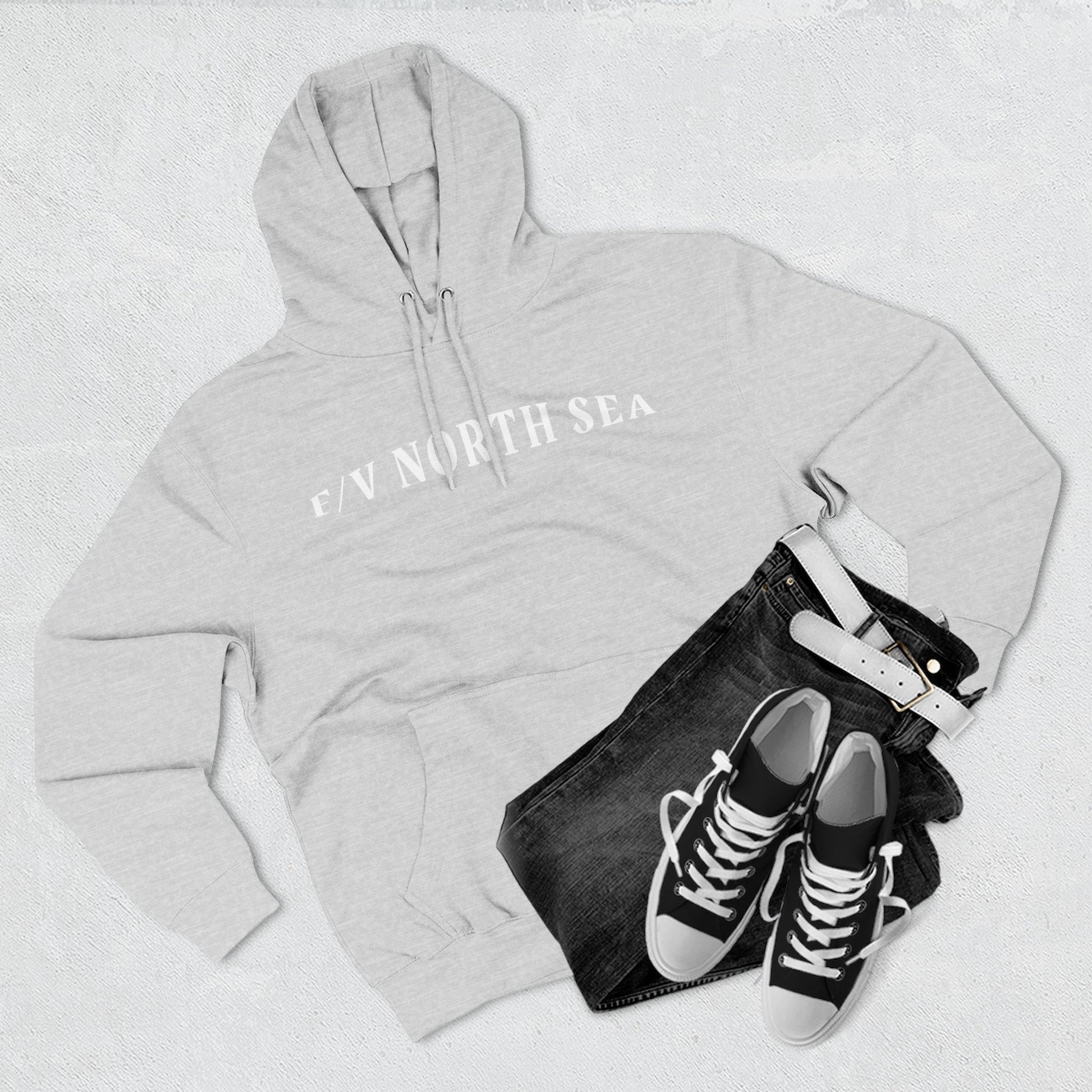 North Sea Full Throttle f/b Three-Panel Fleece Hoodie