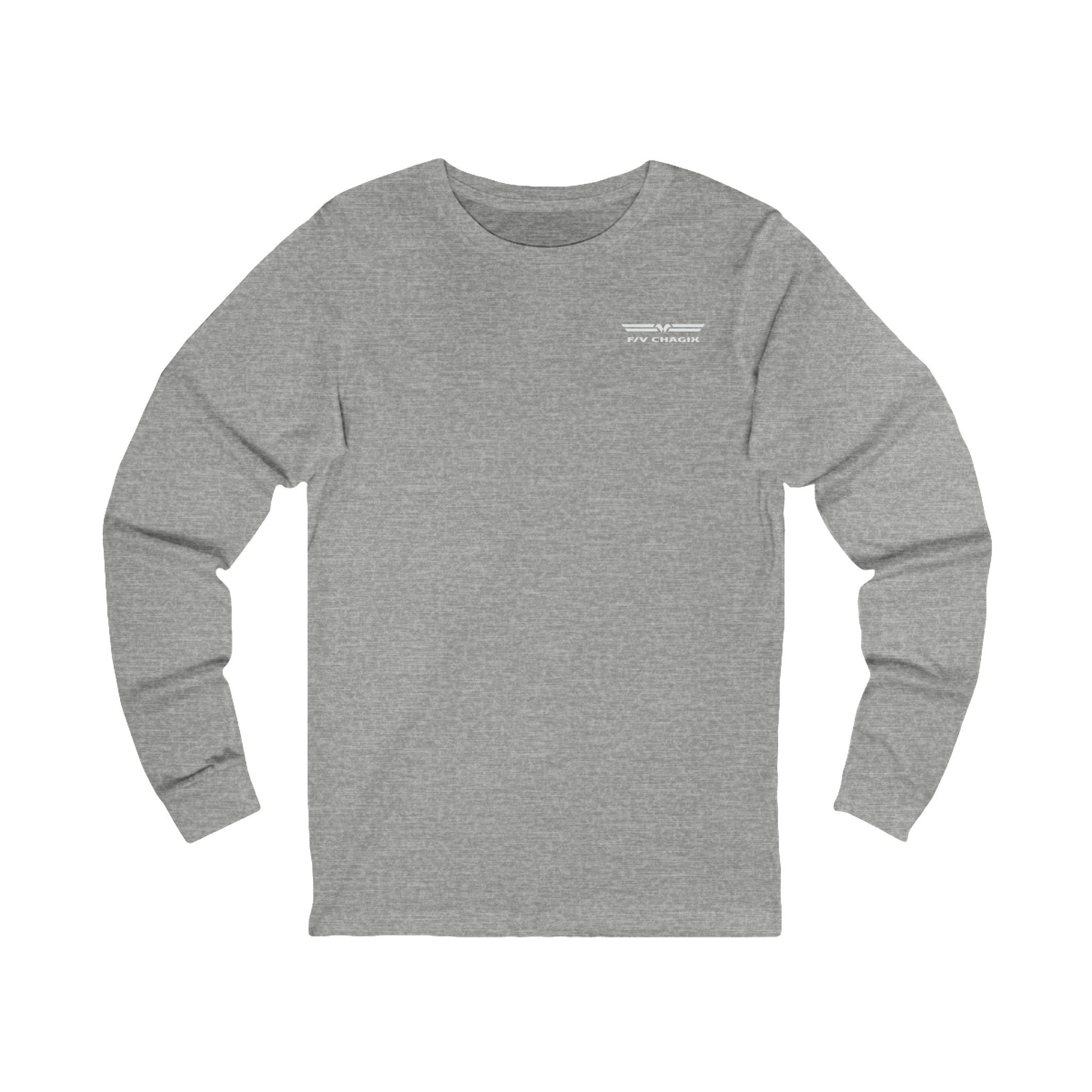 Chagix with wings front Unisex Jersey Long Sleeve Tee CBFSA