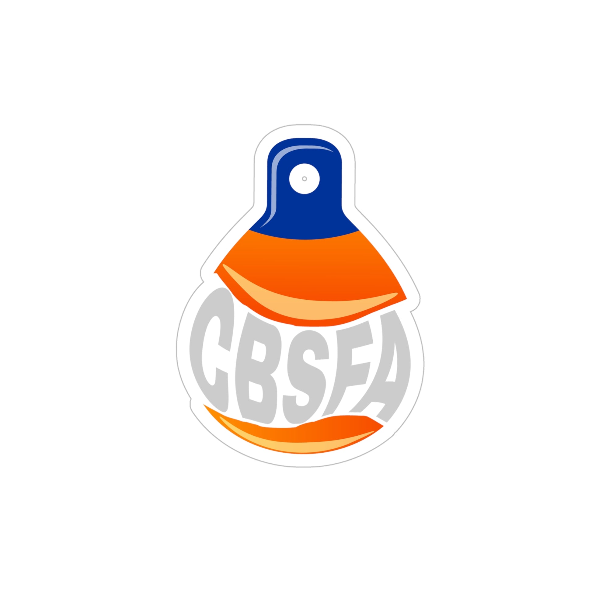 CBSFA Buoy Transparent Outdoor Stickers, Die-Cut, 1pc