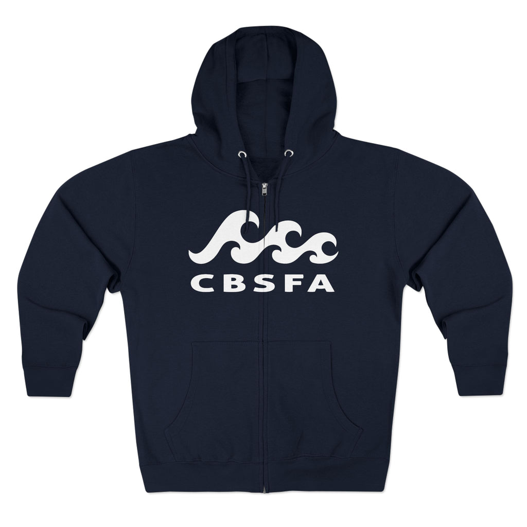 CBSFA/Blueprint back Unisex Zip Hoodie