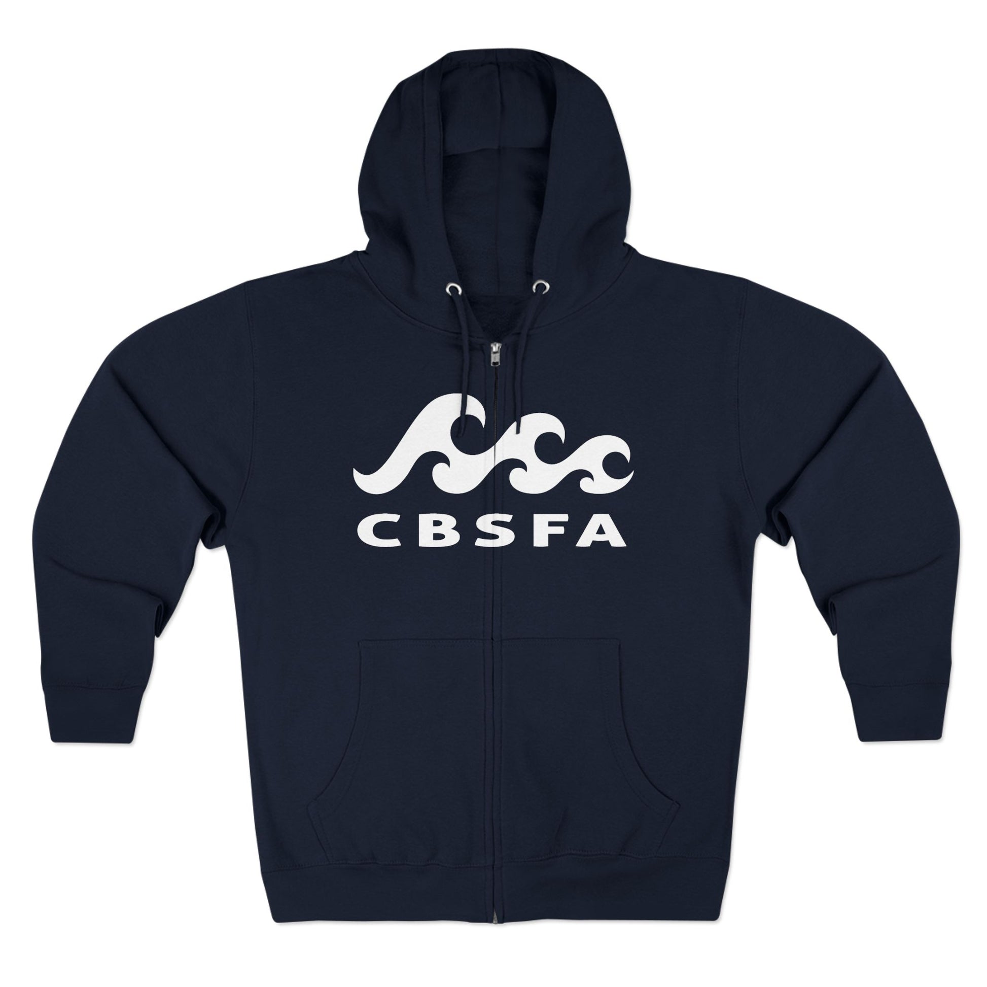CBSFA/Blueprint back Unisex Zip Hoodie