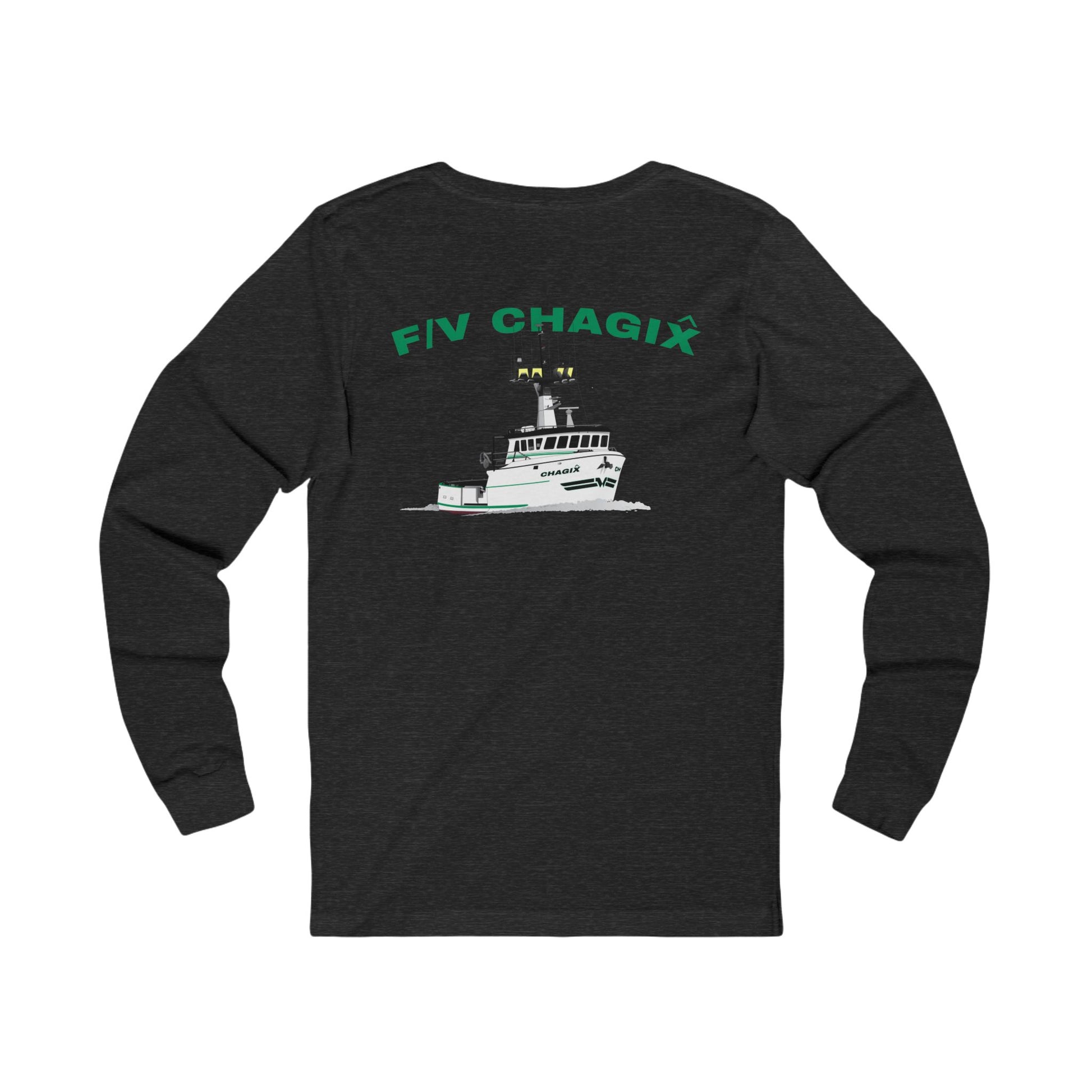 Chagix Boat Shirt Unisex Jersey Long Sleeve Tee CBFSA