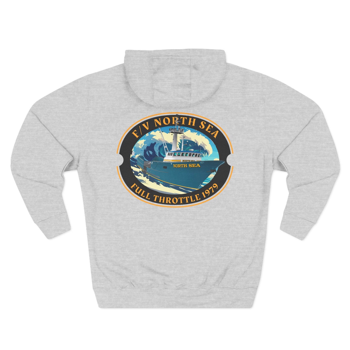 North Sea Full Throttle f/b Three-Panel Fleece Hoodie