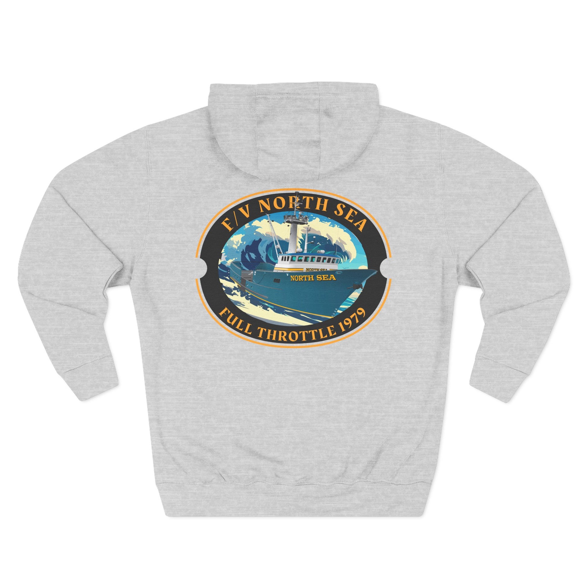 North Sea Full Throttle f/b Three-Panel Fleece Hoodie