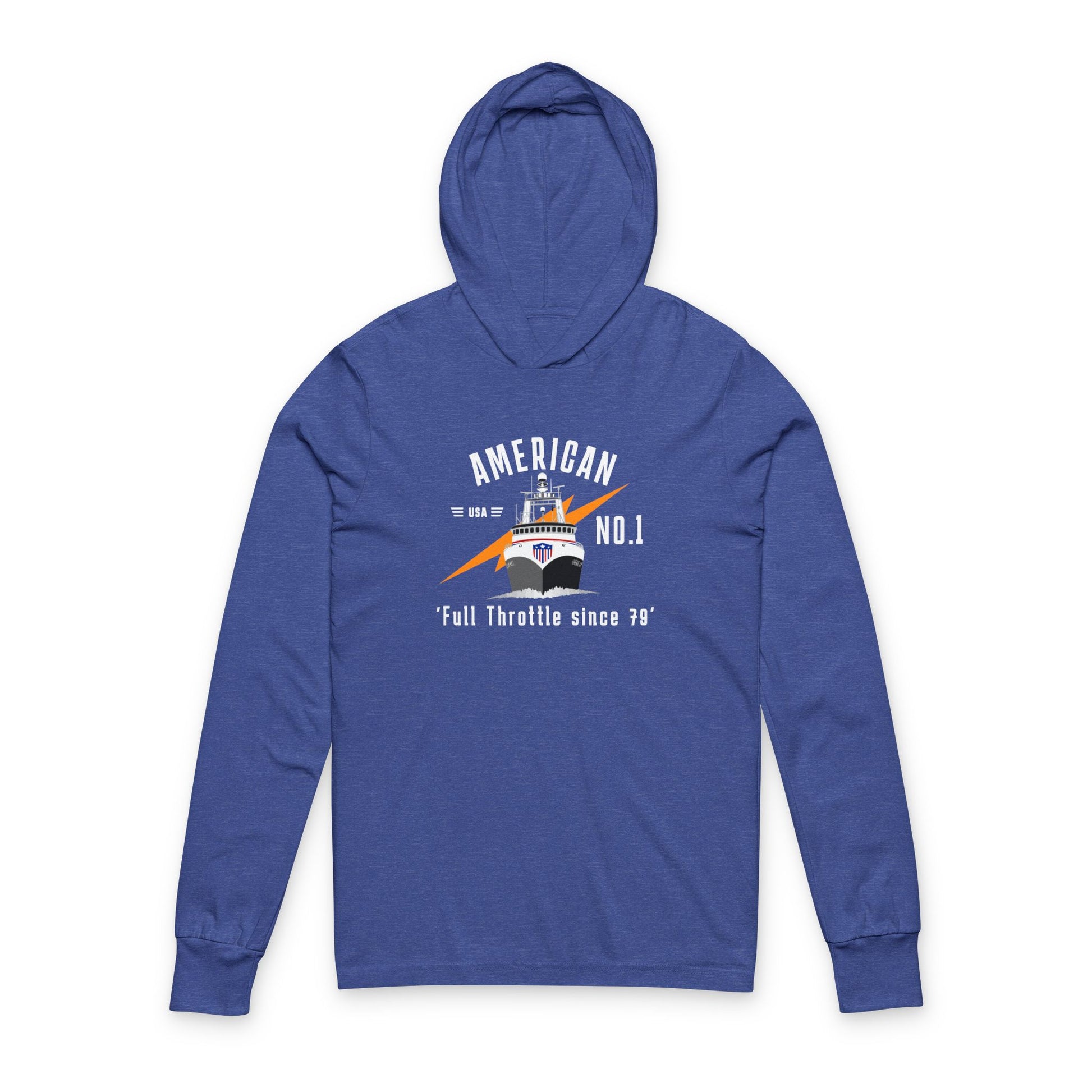 A1 lightweight hooded long Sleeve Tee