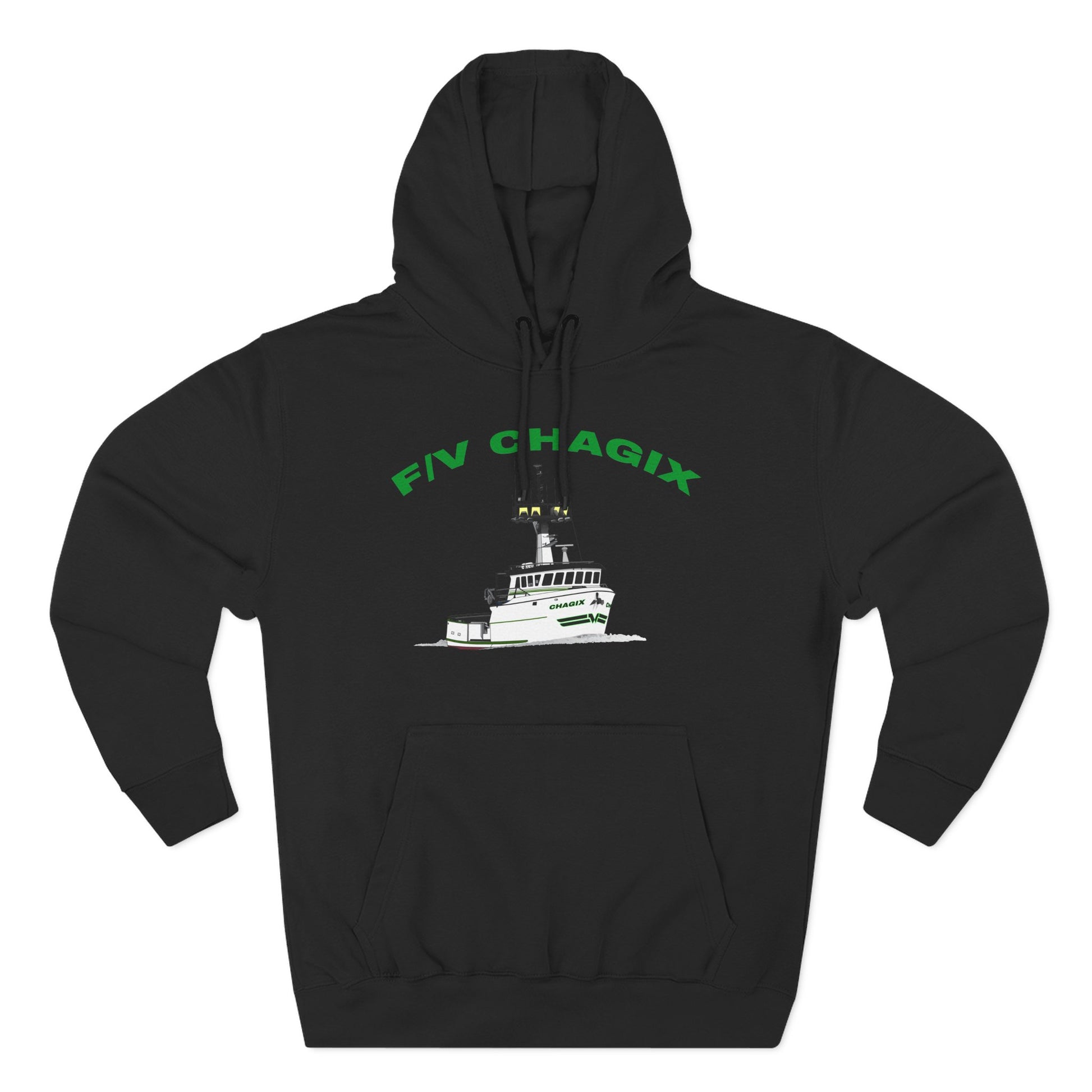 Chagix Boat Three-Panel Fleece Hoodie CBFSA