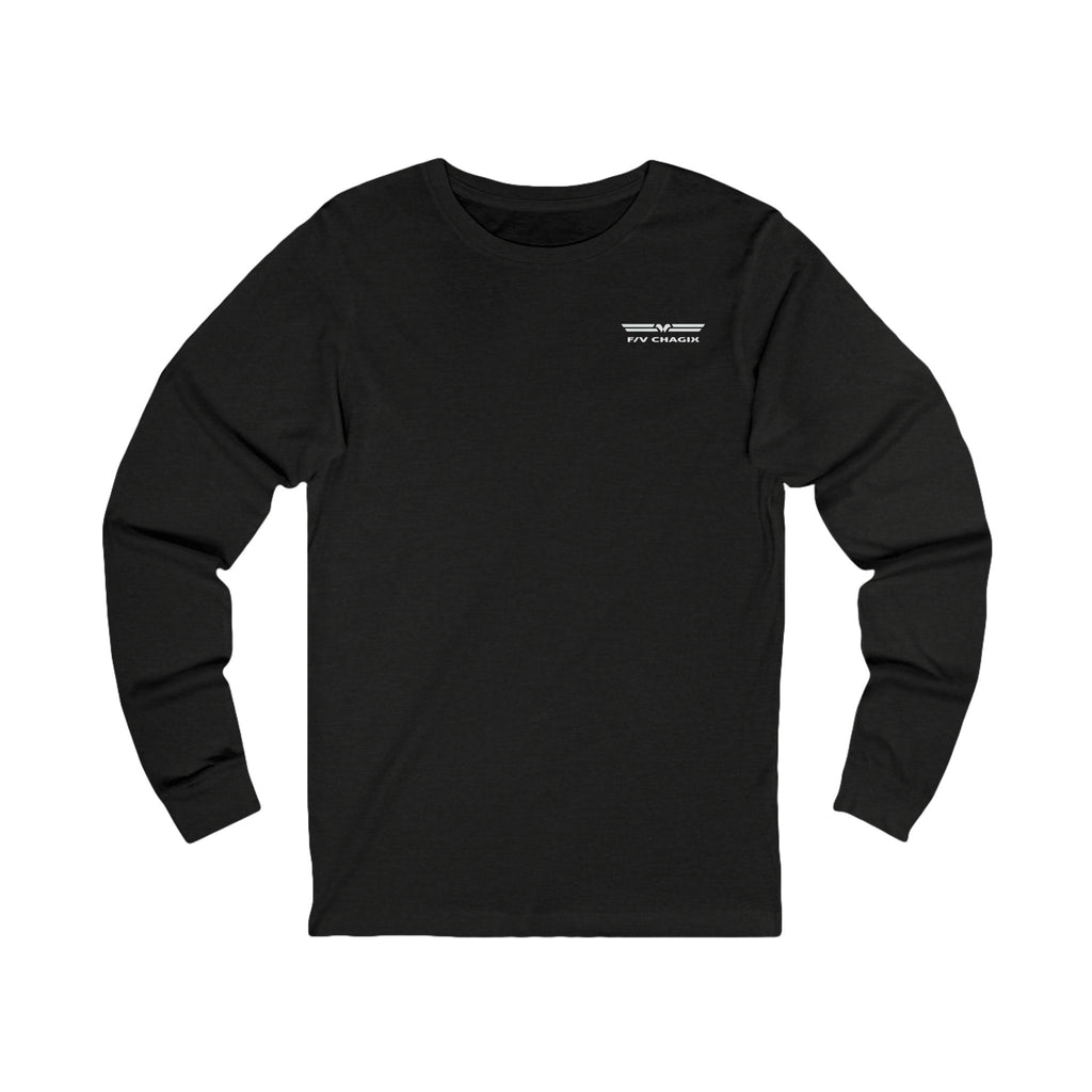 Chagix with wings front Unisex Jersey Long Sleeve Tee CBFSA