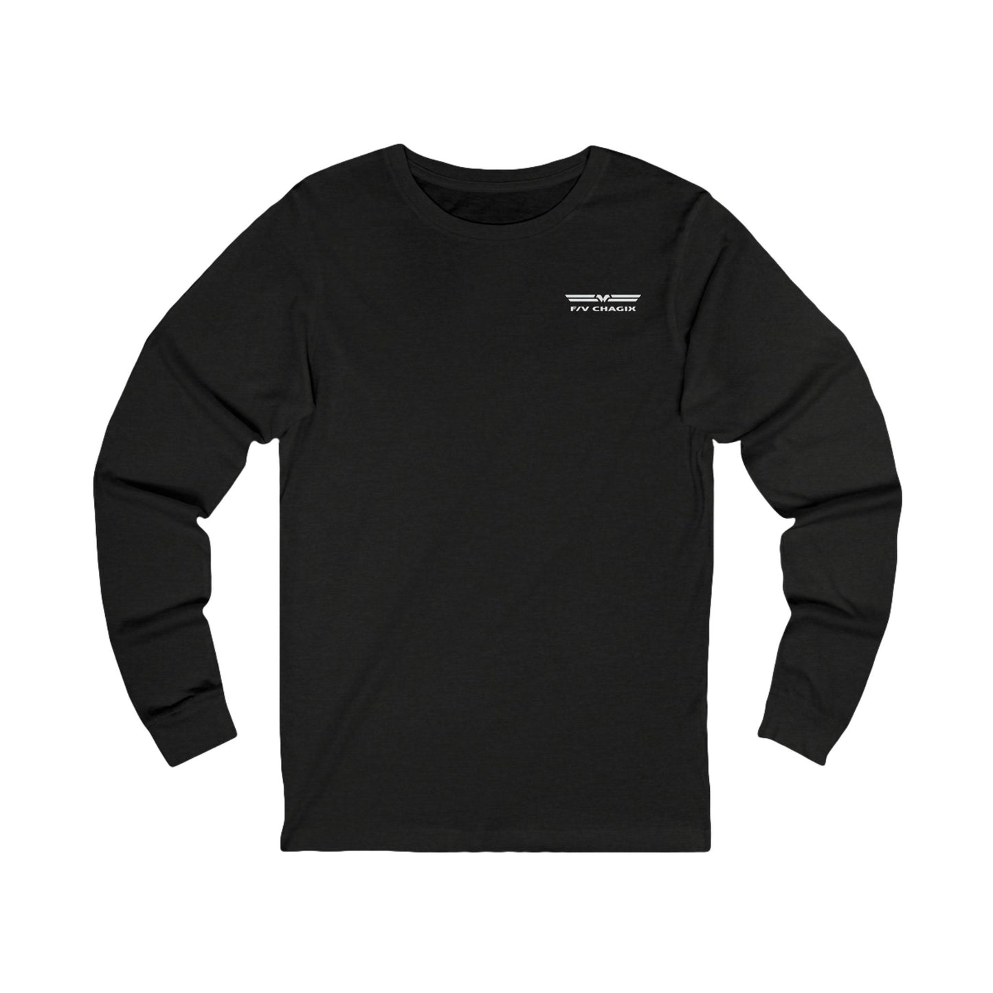 Chagix with wings front Unisex Jersey Long Sleeve Tee CBFSA