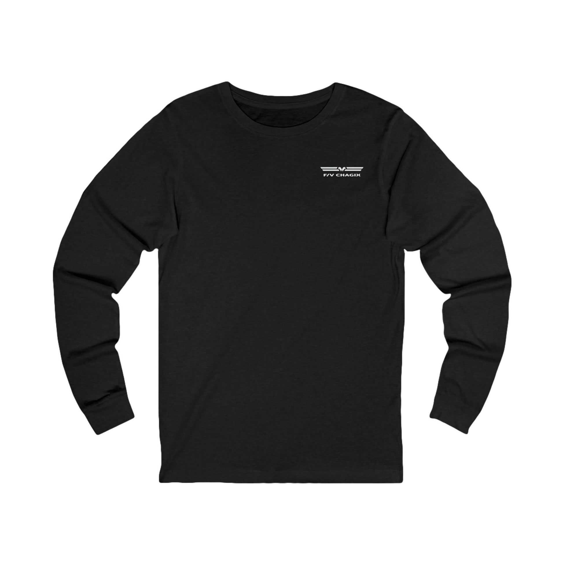 Chagix with wings front Unisex Jersey Long Sleeve Tee CBFSA
