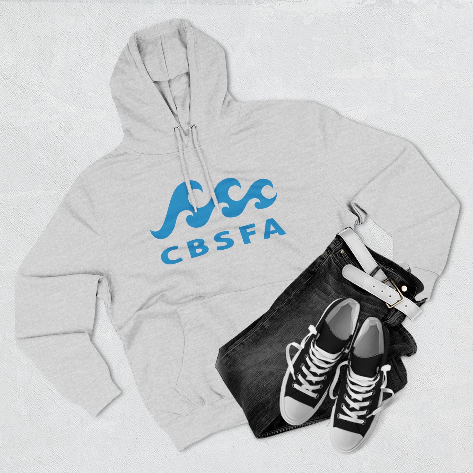 CBSFA Wave Rider Three-Panel Fleece Hoodie