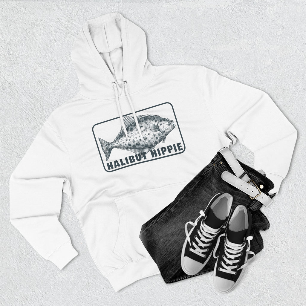 Halibut Hippie Three-Panel Fleece Hoodie CBSFA