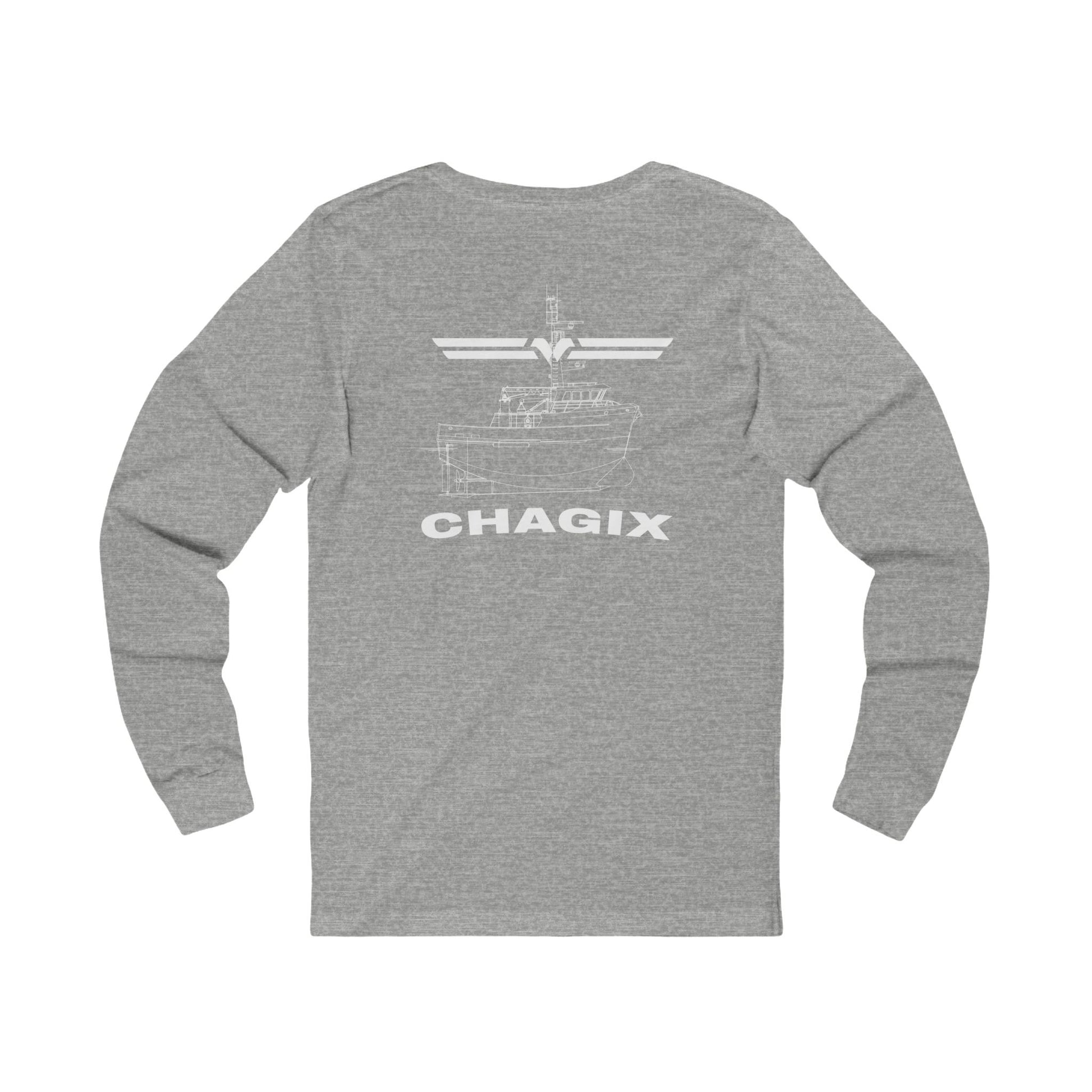 Chagix Blueprint Unisex Jersey Long Sleeve Tee CBFSA