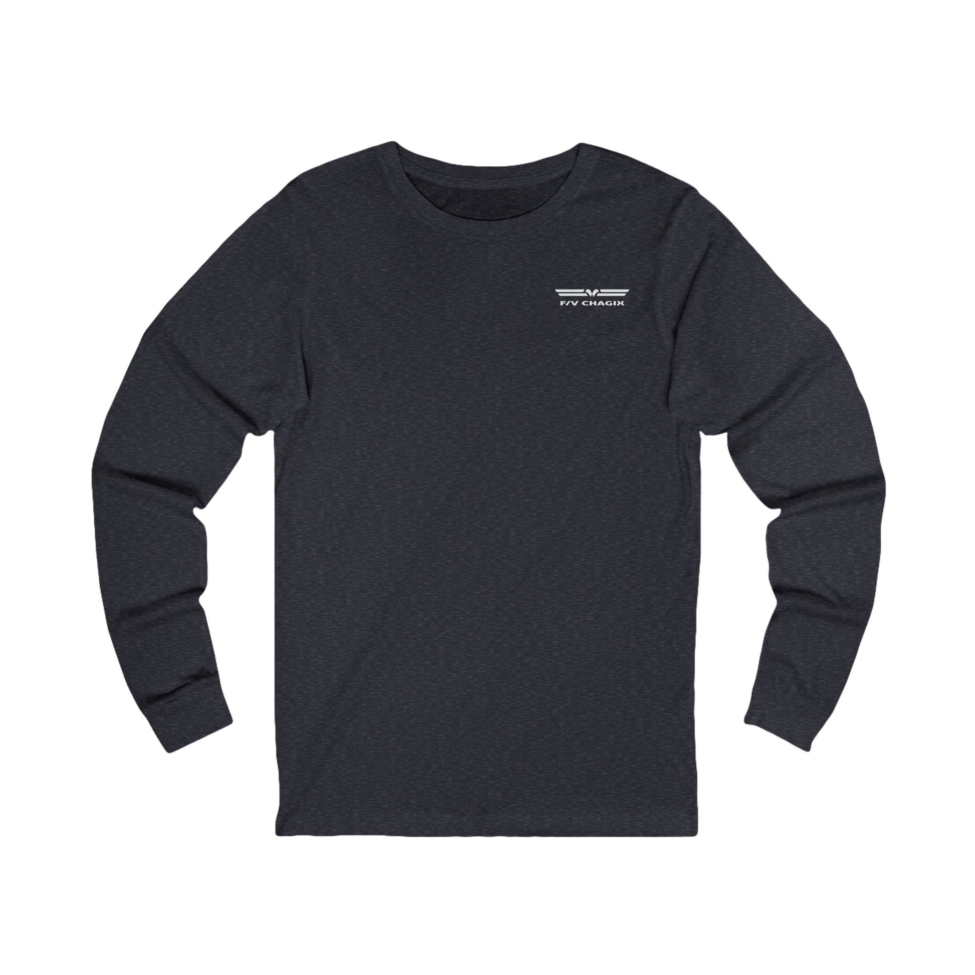 Chagix with wings front Unisex Jersey Long Sleeve Tee CBFSA
