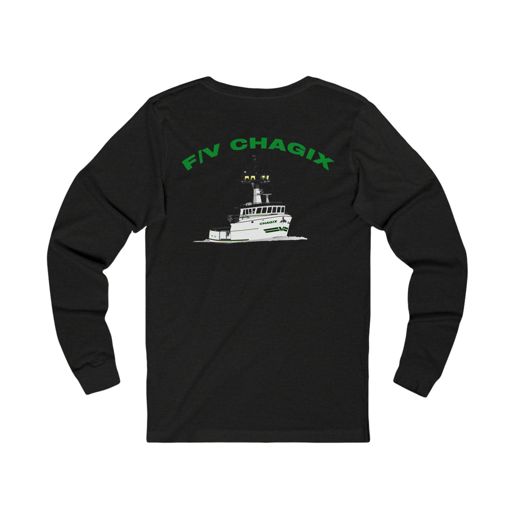 Chagix Boat Shirt Unisex Jersey Long Sleeve Tee CBFSA