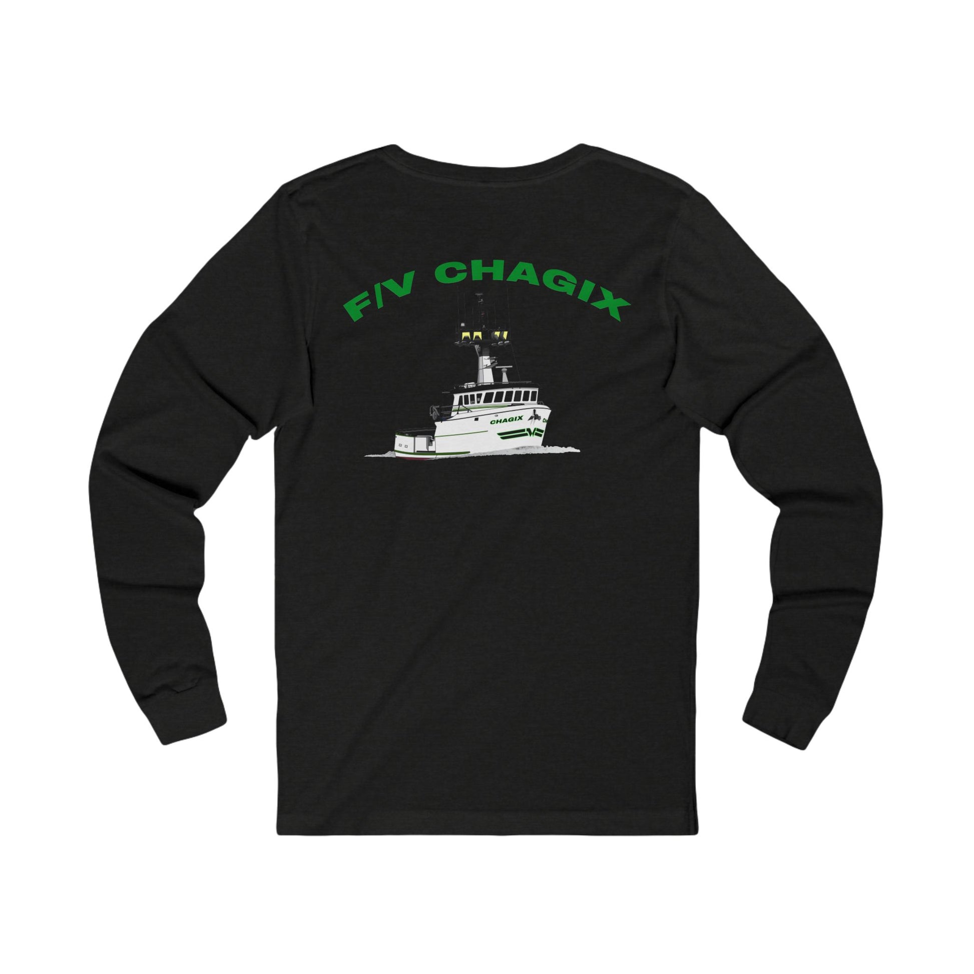 Chagix Boat Shirt Unisex Jersey Long Sleeve Tee CBFSA