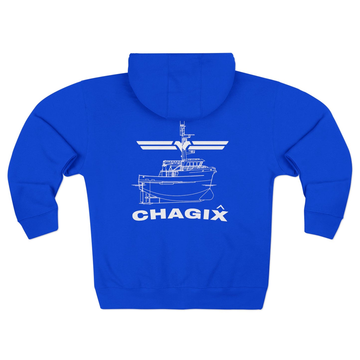 CBSFA/Blueprint back Unisex Zip Hoodie