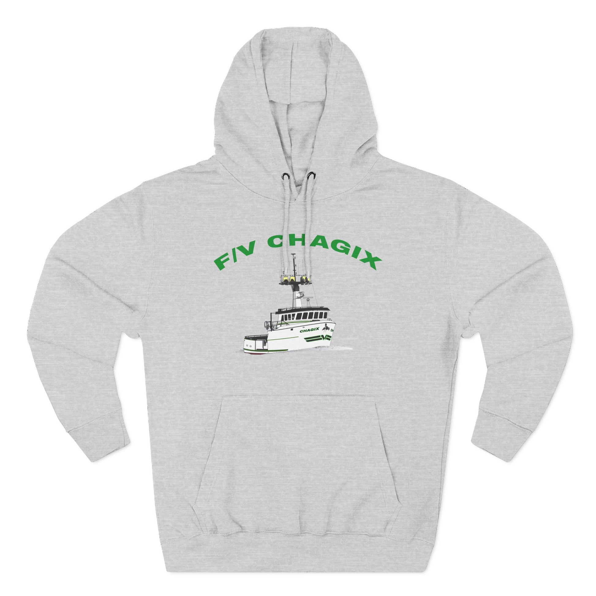 Chagix Boat Three-Panel Fleece Hoodie CBFSA