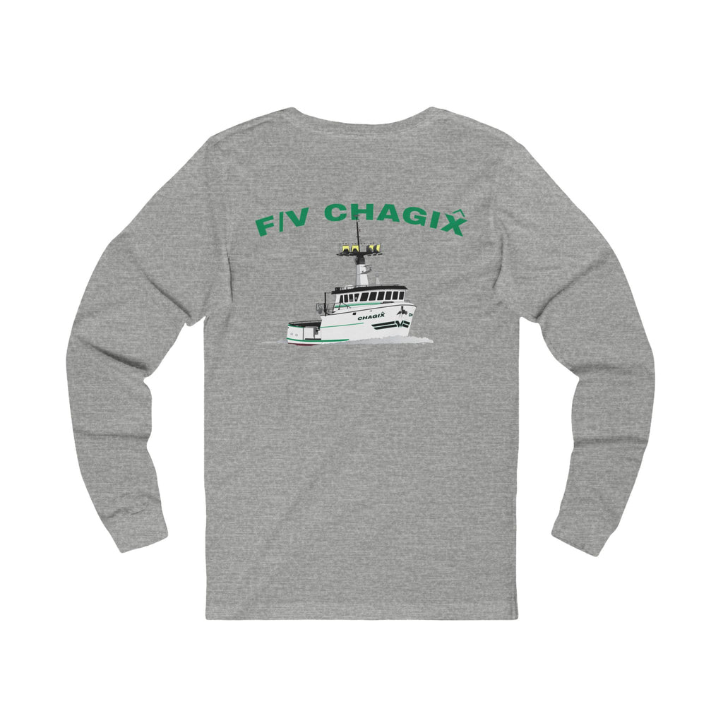 Chagix Boat Shirt Unisex Jersey Long Sleeve Tee CBFSA