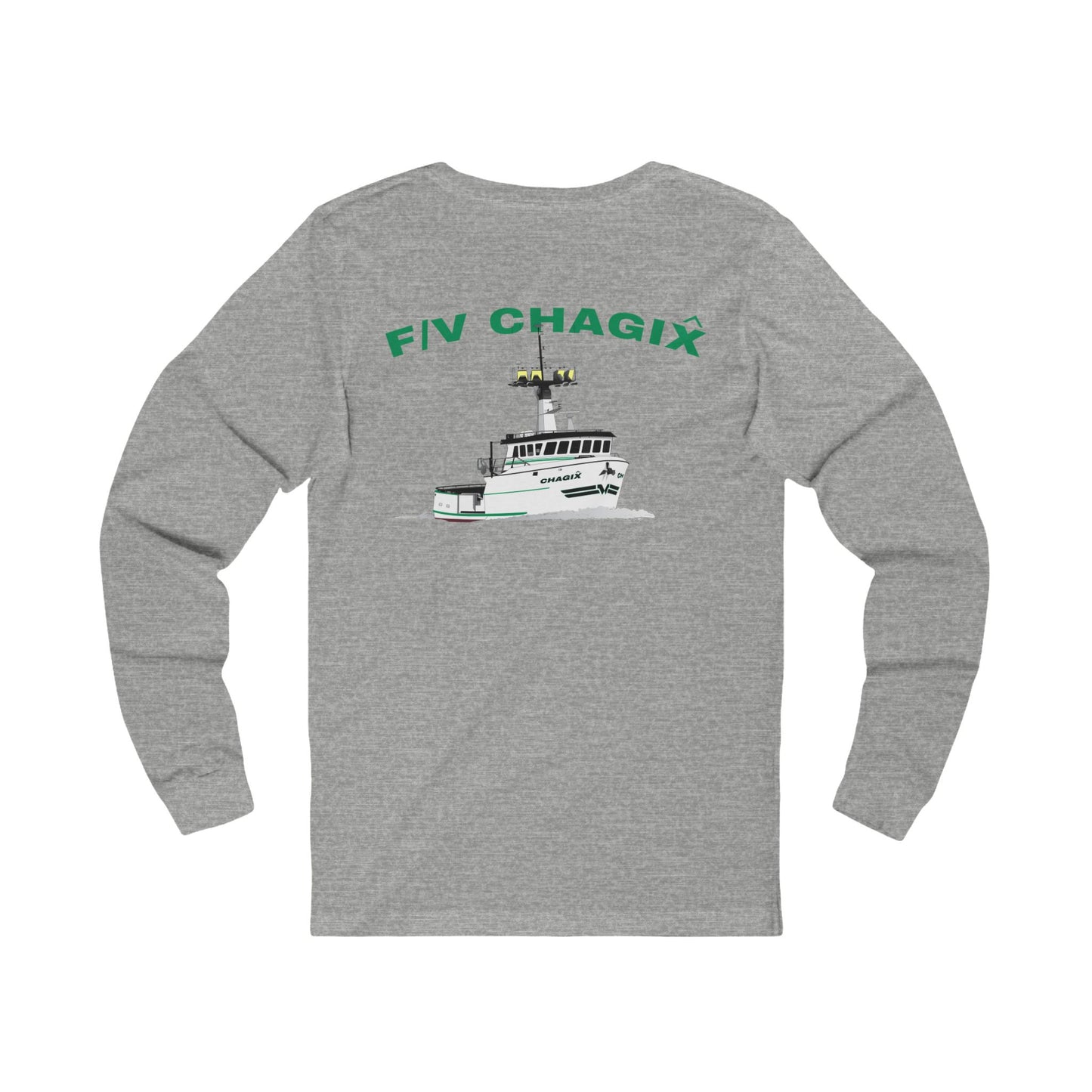 Chagix Boat Shirt Unisex Jersey Long Sleeve Tee CBFSA