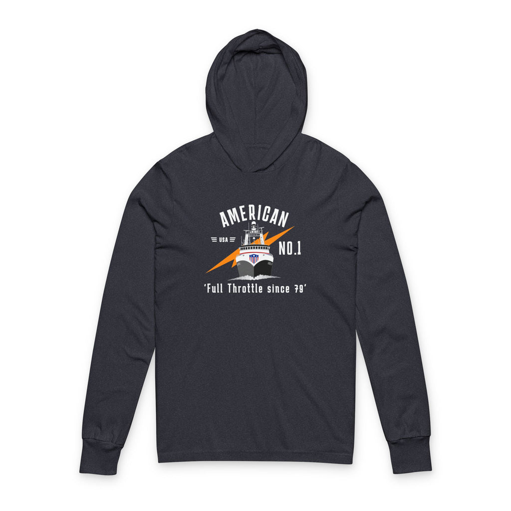 A1 lightweight hooded long Sleeve Tee