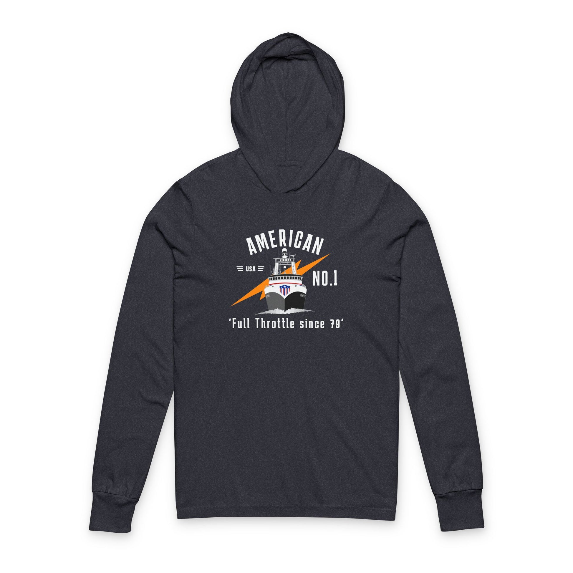 A1 lightweight hooded long Sleeve Tee