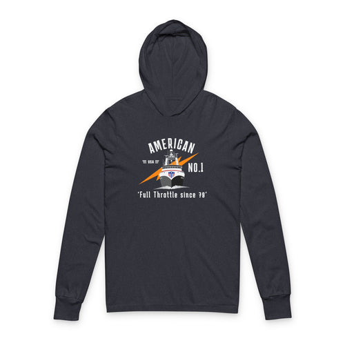 A1 lightweight hooded long Sleeve Tee