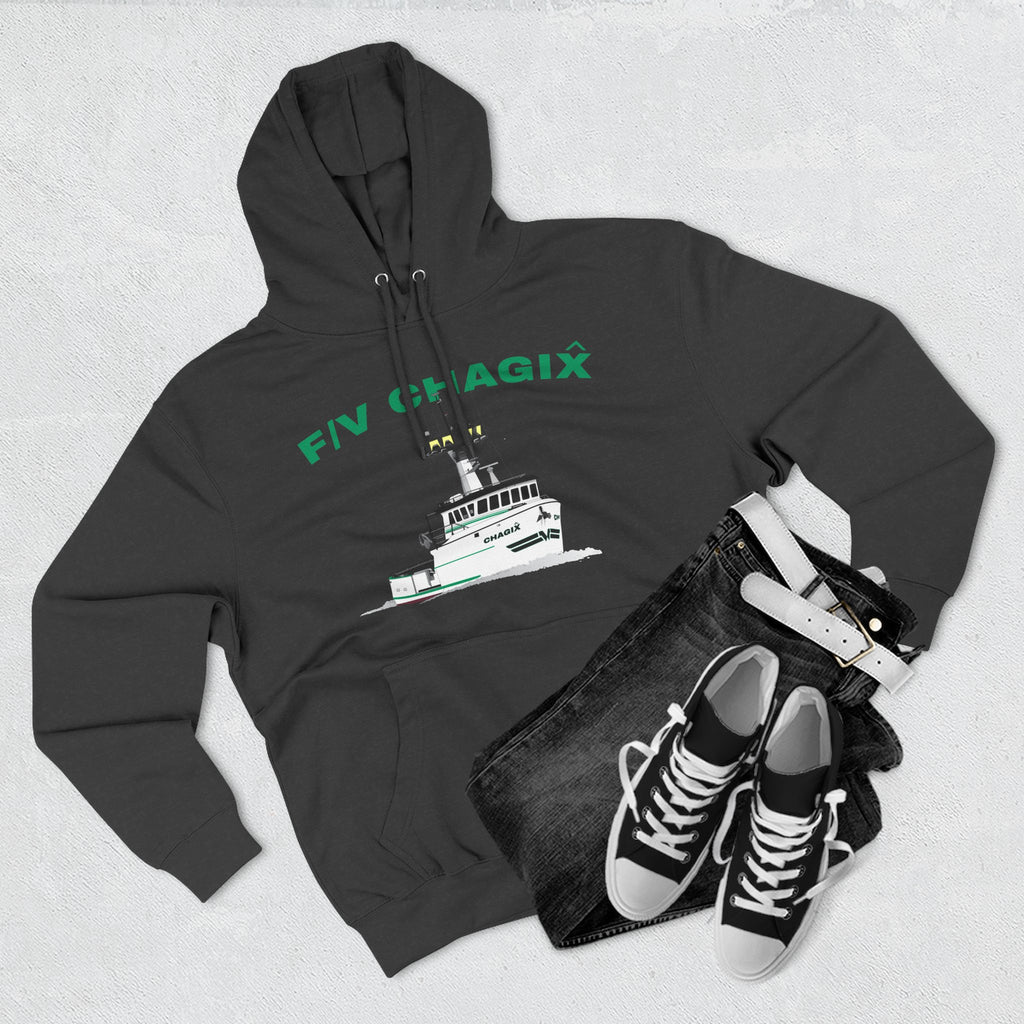 Chagix Boat Three-Panel Fleece Hoodie CBFSA