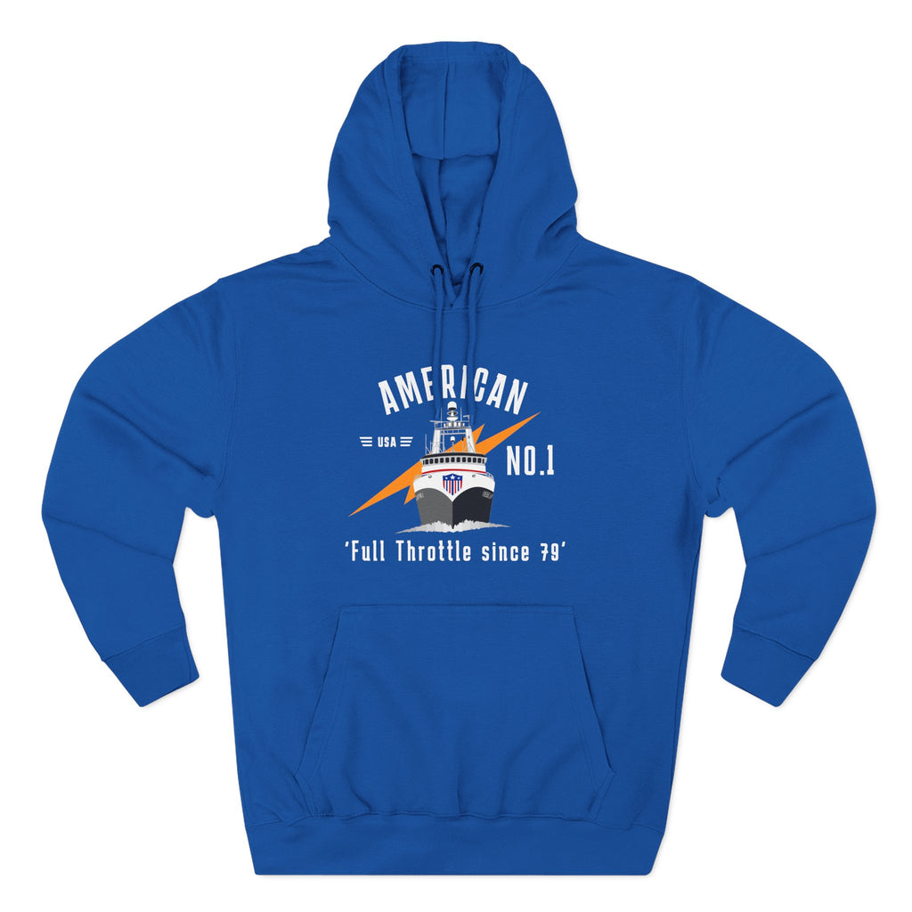 A1 Full Throttle Three-Panel Fleece Hoodie