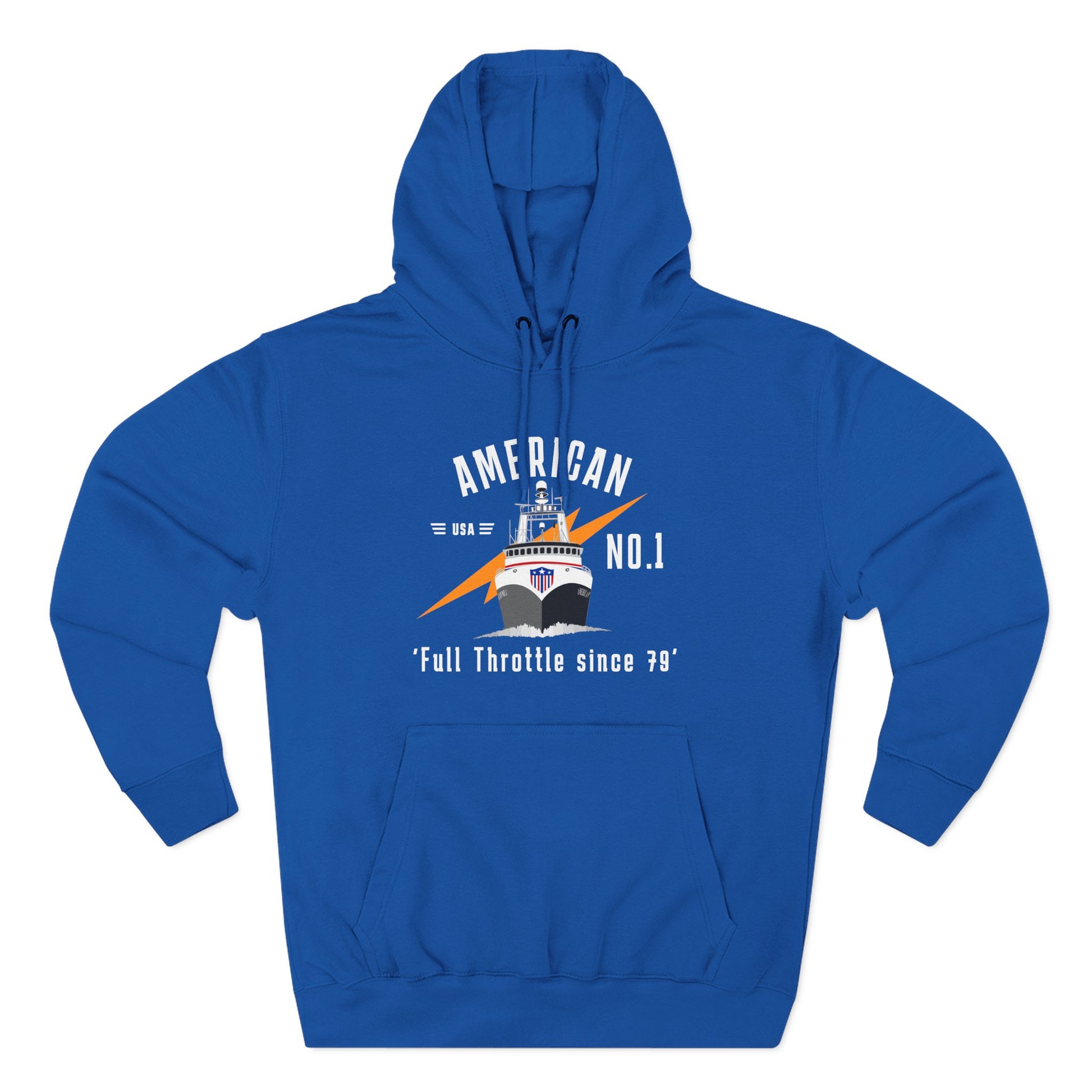 A1 Full Throttle Three-Panel Fleece Hoodie