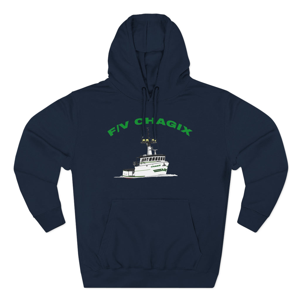 Chagix Boat Three-Panel Fleece Hoodie CBFSA