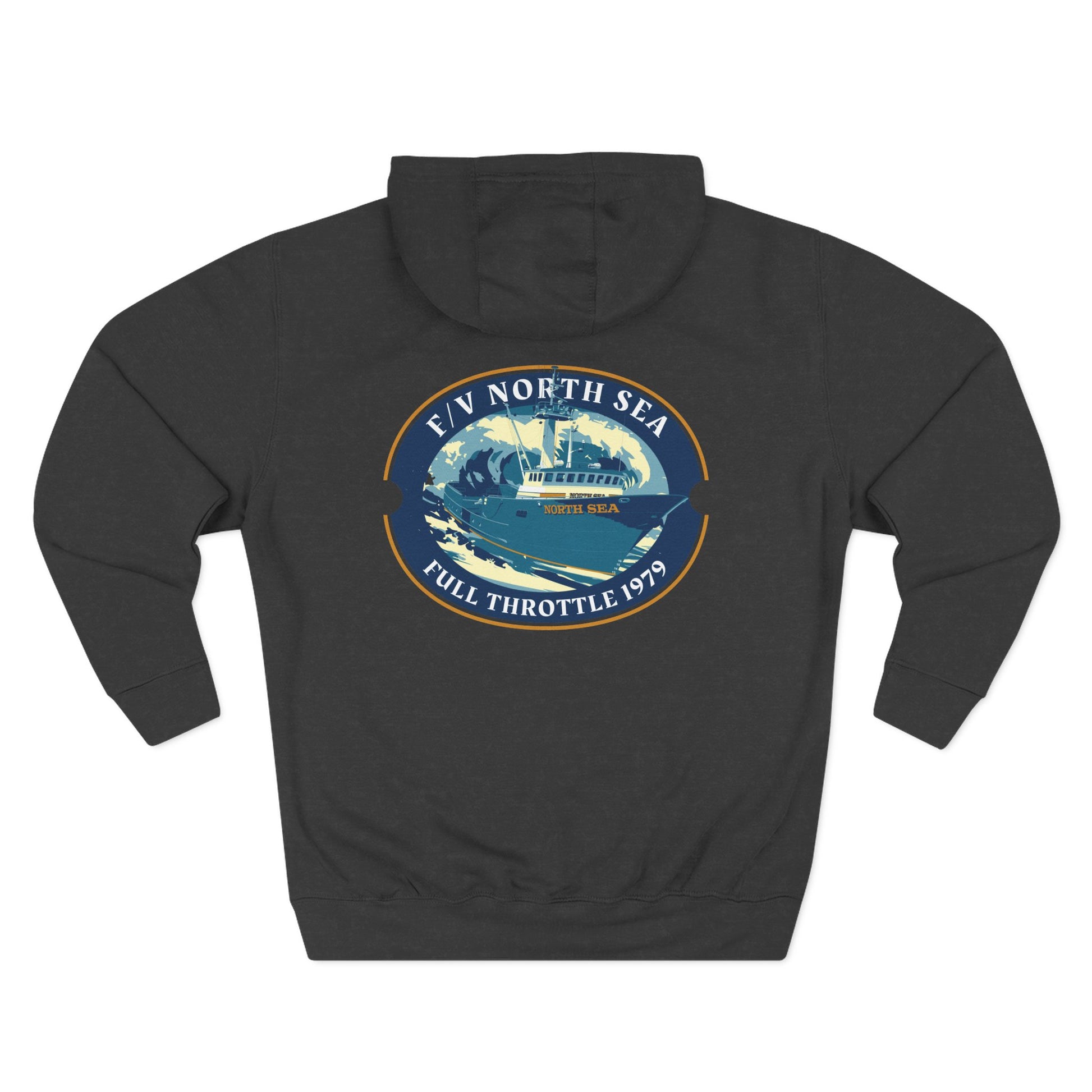 North Sea Full Throttle f/b Three-Panel Fleece Hoodie