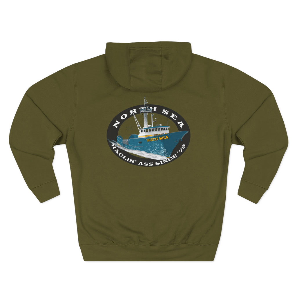 NS front/backThree-Panel Fleece Hoodie North Sea