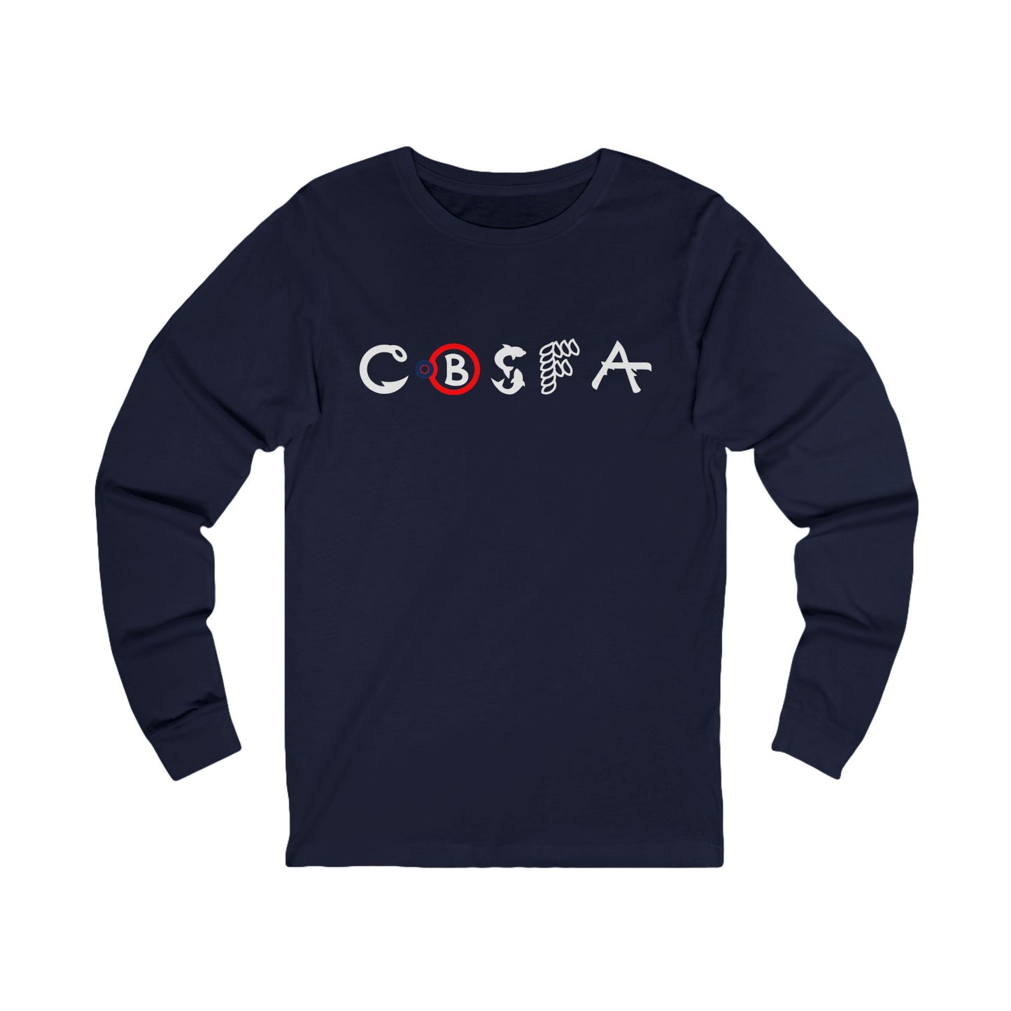 CBSFA lOGO Unisex Jersey Long Sleeve Tee