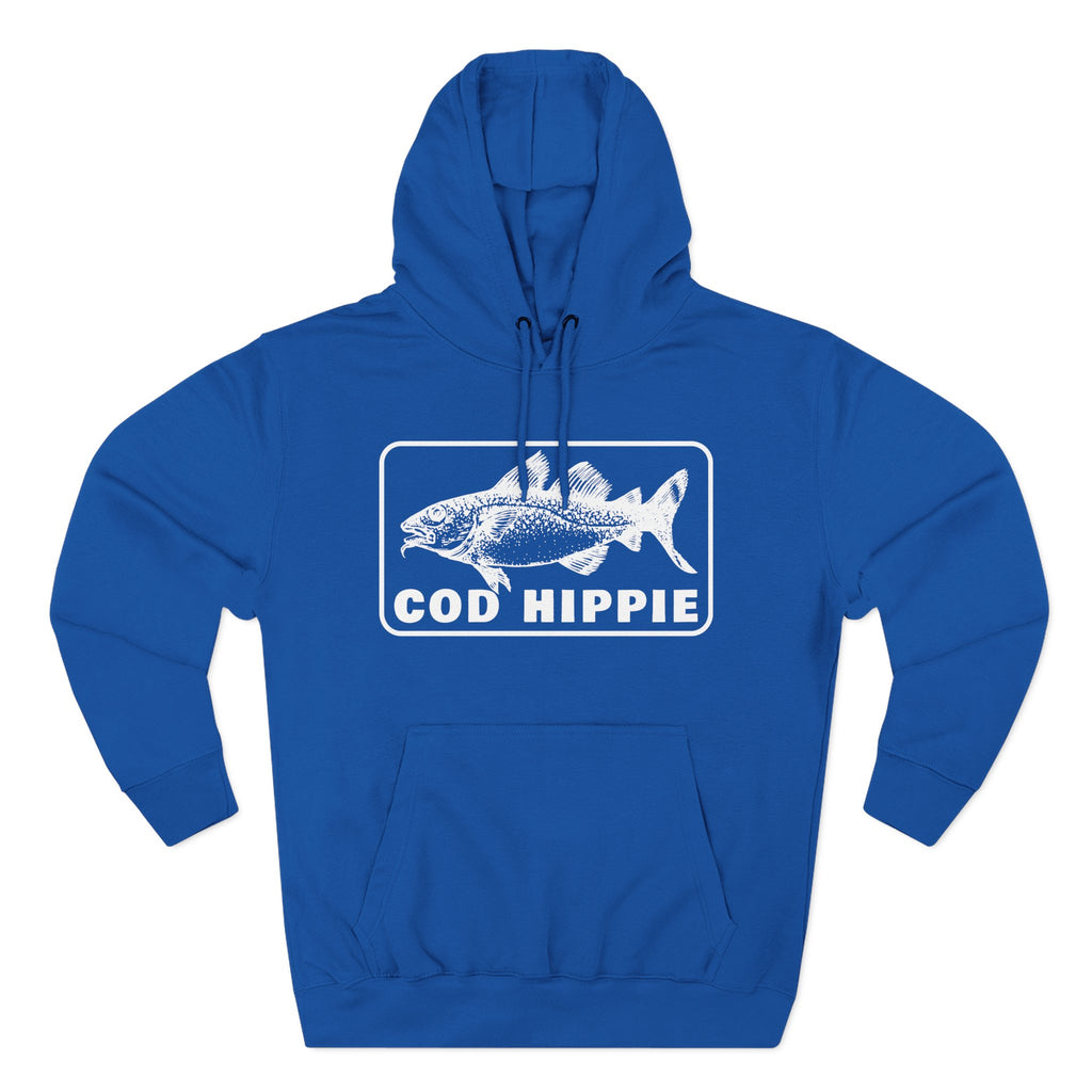 Cod Hippie Three-Panel Fleece Hoodie CBSFA