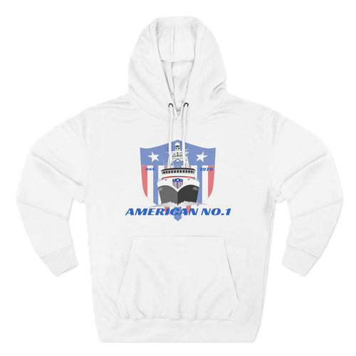 American No1 Three-Panel Fleece Hoodie