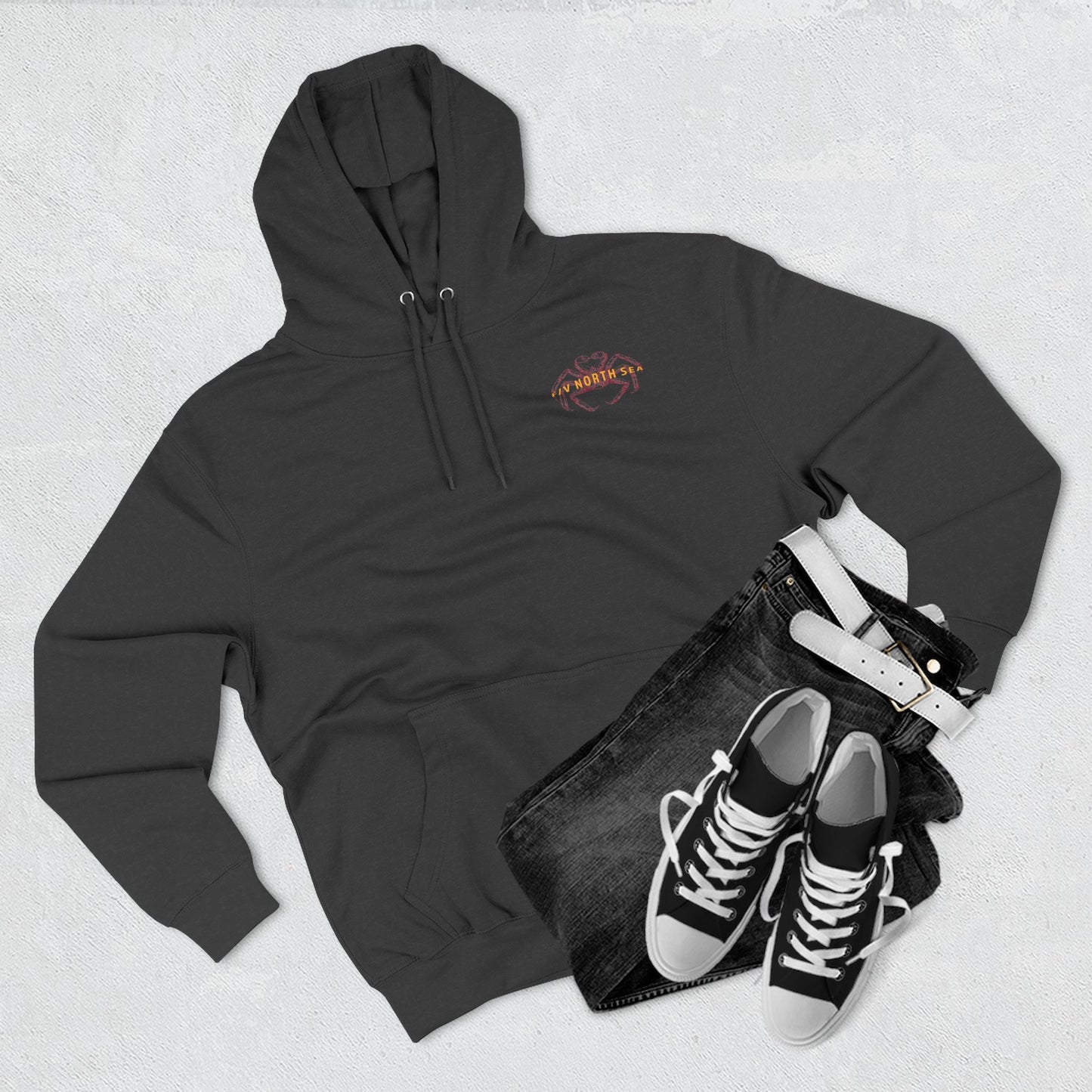 North Sea Full Throttle f/b Three-Panel Fleece Hoodie