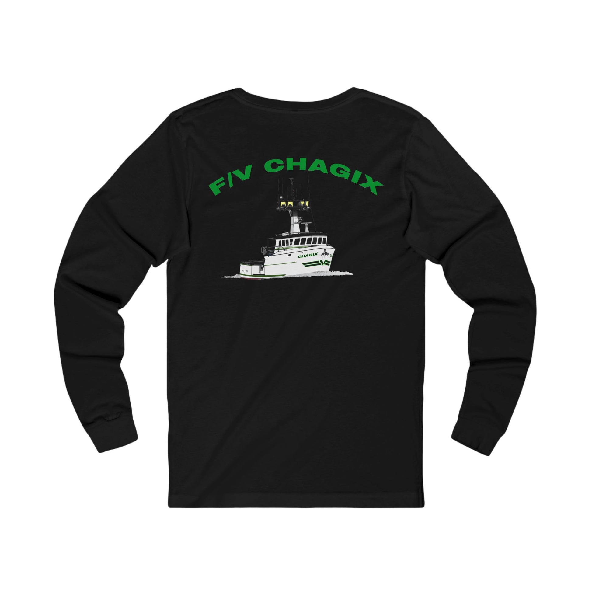Chagix Boat Shirt Unisex Jersey Long Sleeve Tee CBFSA