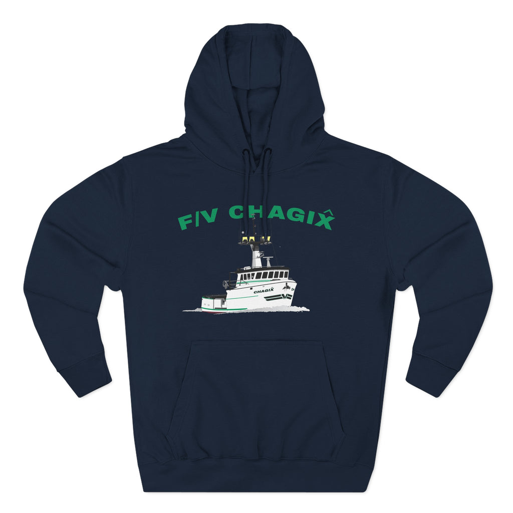 Chagix Boat Three-Panel Fleece Hoodie CBFSA