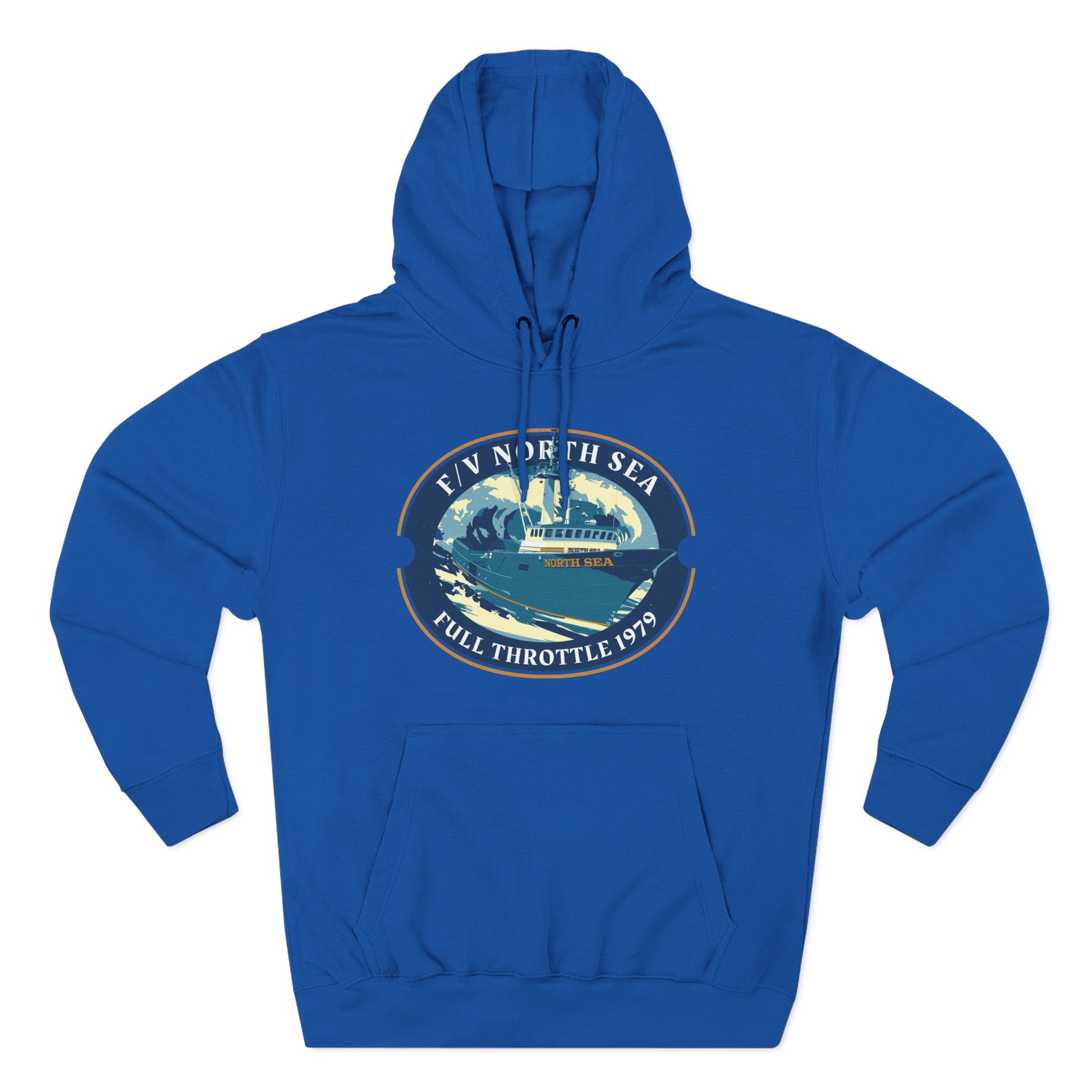 North Sea full throttle Three-Panel Fleece Hoodie