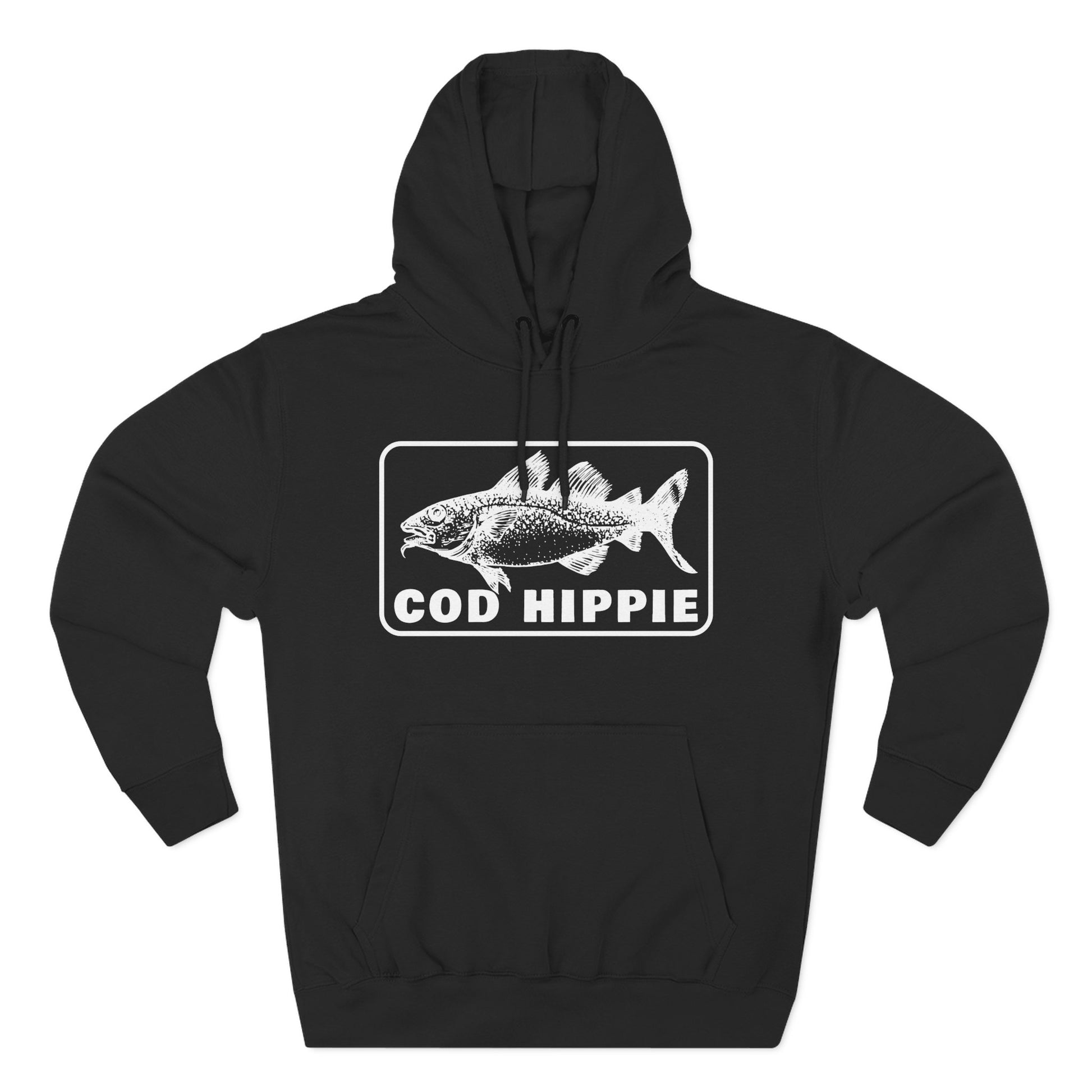 Cod Hippie Three-Panel Fleece Hoodie CBSFA