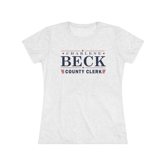 Charlene Beck Women's Triblend Tee
