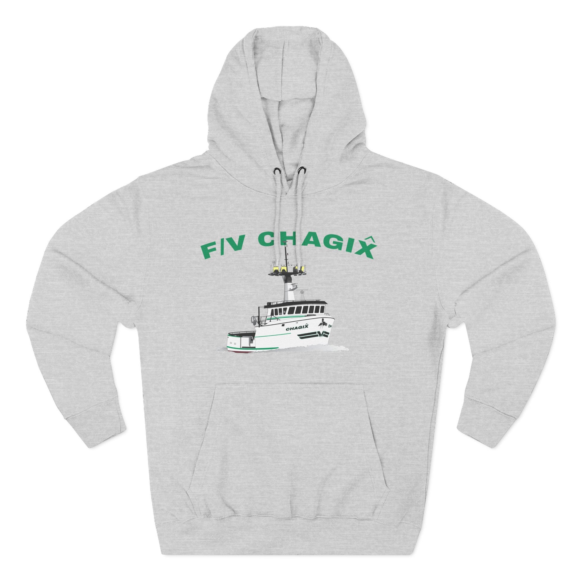 Chagix Boat Three-Panel Fleece Hoodie CBFSA